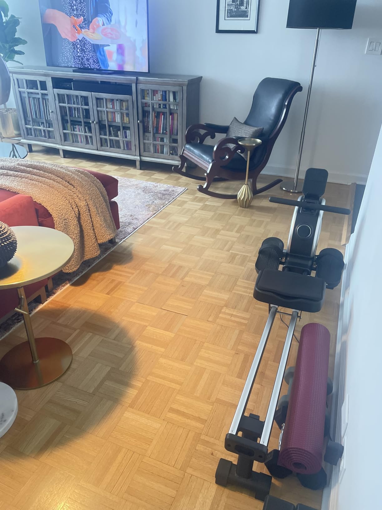 MERACH Rowing Machines for Home, Magnetic Rowing Machine with 16 Levels, Dual Slide Rail with Max 350lbs Weight Capacity, App Compatible - Customer Photo 1