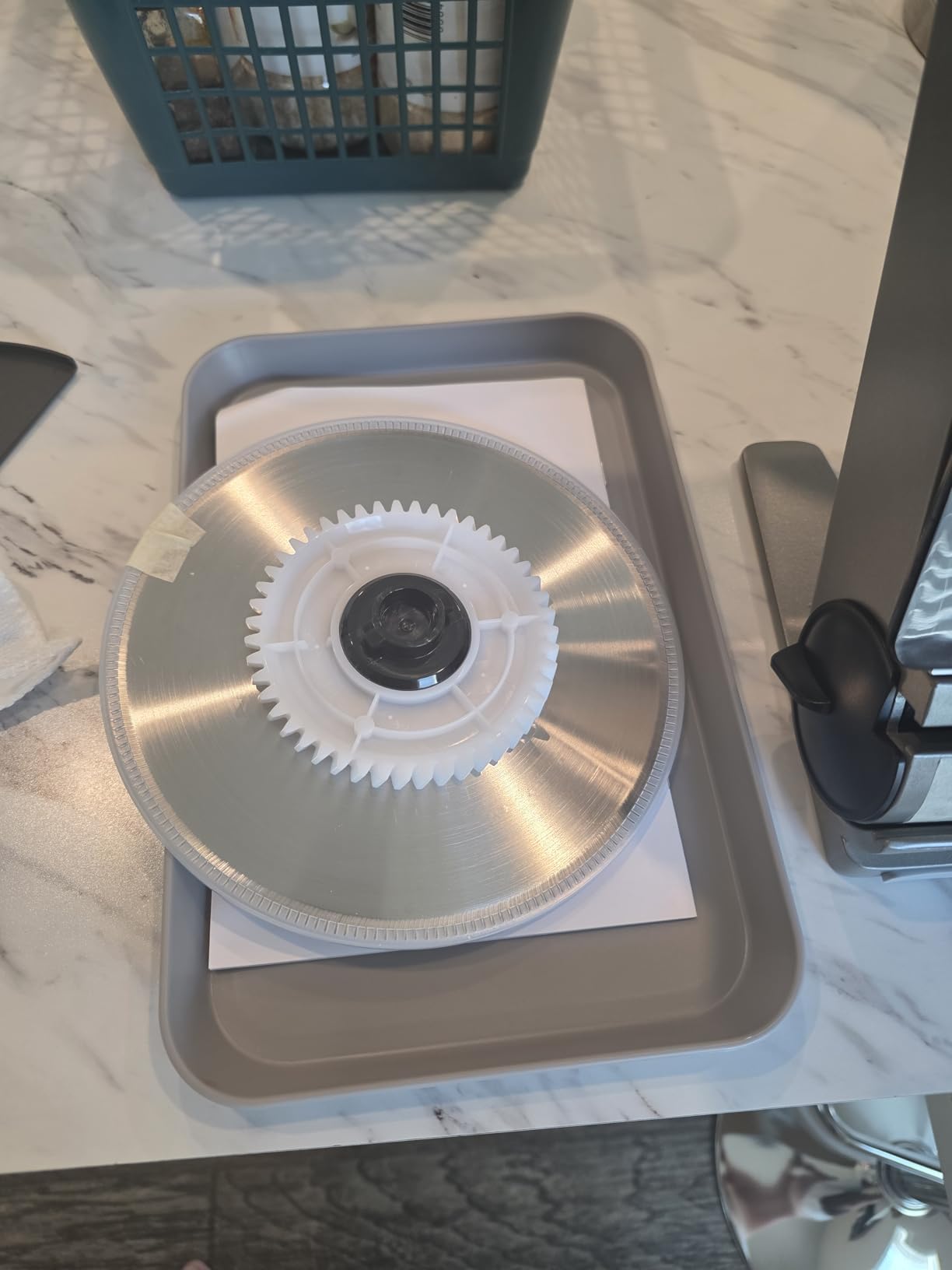 FOHERE 200W Meat Slicer Machine for Home, Electric Food Slicer with Two 7.5