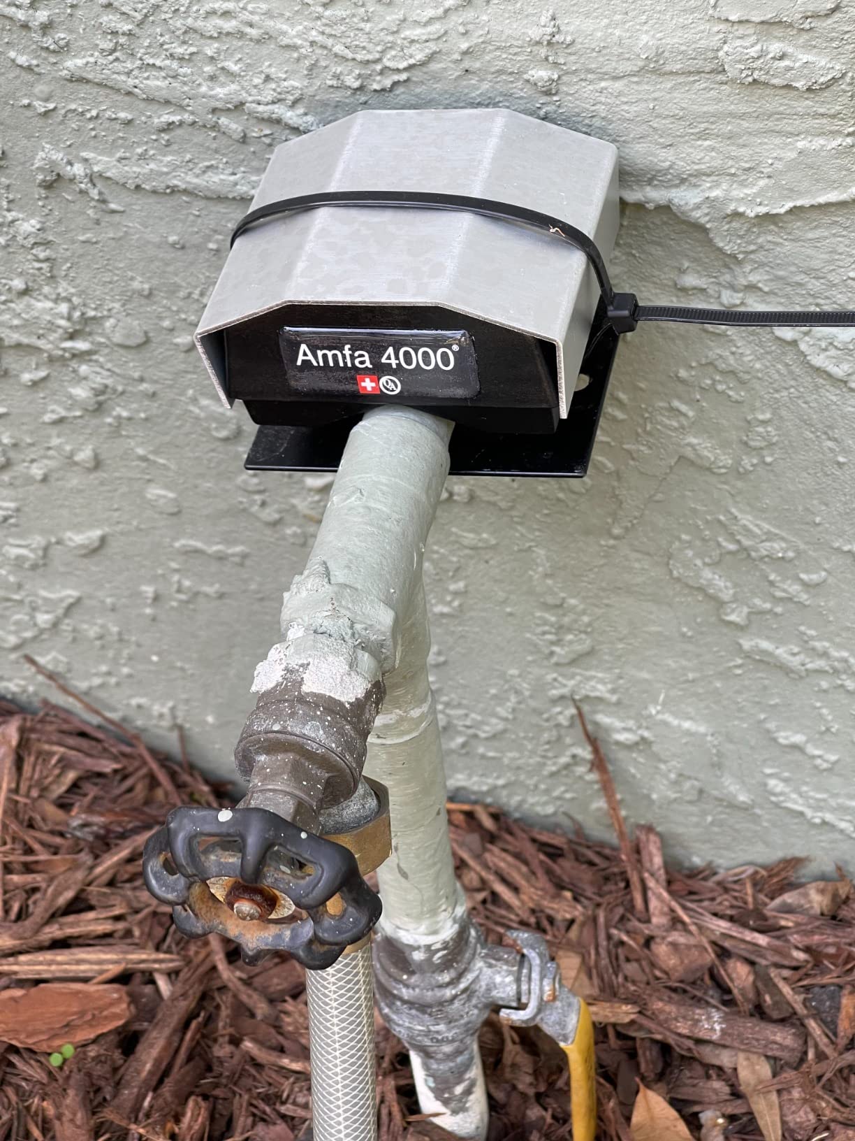 Amfa4000® Magnetic Salt-Free Whole House Water Softener System - 20000 G 5Fz, Hard Water Descaler, Compact Water Softener, Hard Water Conditioner for Whole House - Customer Photo 1