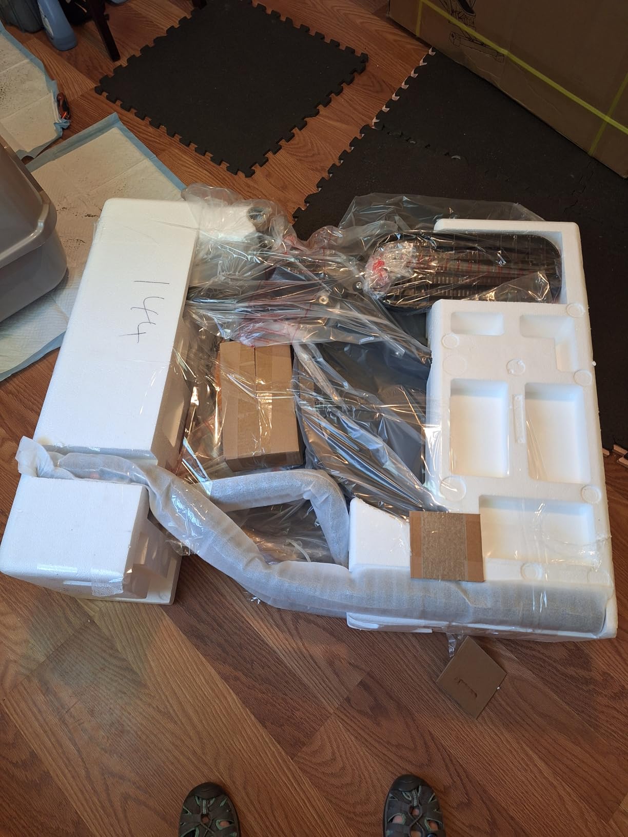 YOSUDA Elliptical Exercise Machine, 3-in-1 (Elliptical + Cardio Climber + Stair Stepper) Elliptical Machine for Home with 45°Incline, 15.5 in Stride, 16-Levals Resistance, Quiet Magnetic System Customer Review YOSUDA Elliptical Exercise Machine, 3-in-1 (Elliptical + Cardio Climber + Stair Stepper) Elliptical Machine for Home with 45°Incline, 15.5 in Stride, 16-Levals Resistance, Quiet Magnetic System - Customer Photo 2