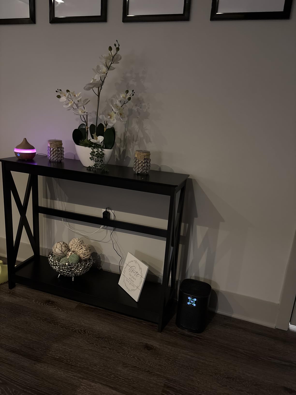 Air Purifiers for Bedroom, Honeyuan H13 HEPA Air Purifier for Home Large Room 600 sqft, Air purifiers with 360°Air Intake, 3 Fan Speeds, 3-Stage Filtration, White Customer Review Air Purifiers for Bedroom, Honeyuan H13 HEPA Air Purifier for Home Large Room 600 sqft, Air purifiers with 360°Air Intake, 3 Fan Speeds, 3-Stage Filtration, White - Customer Photo 1