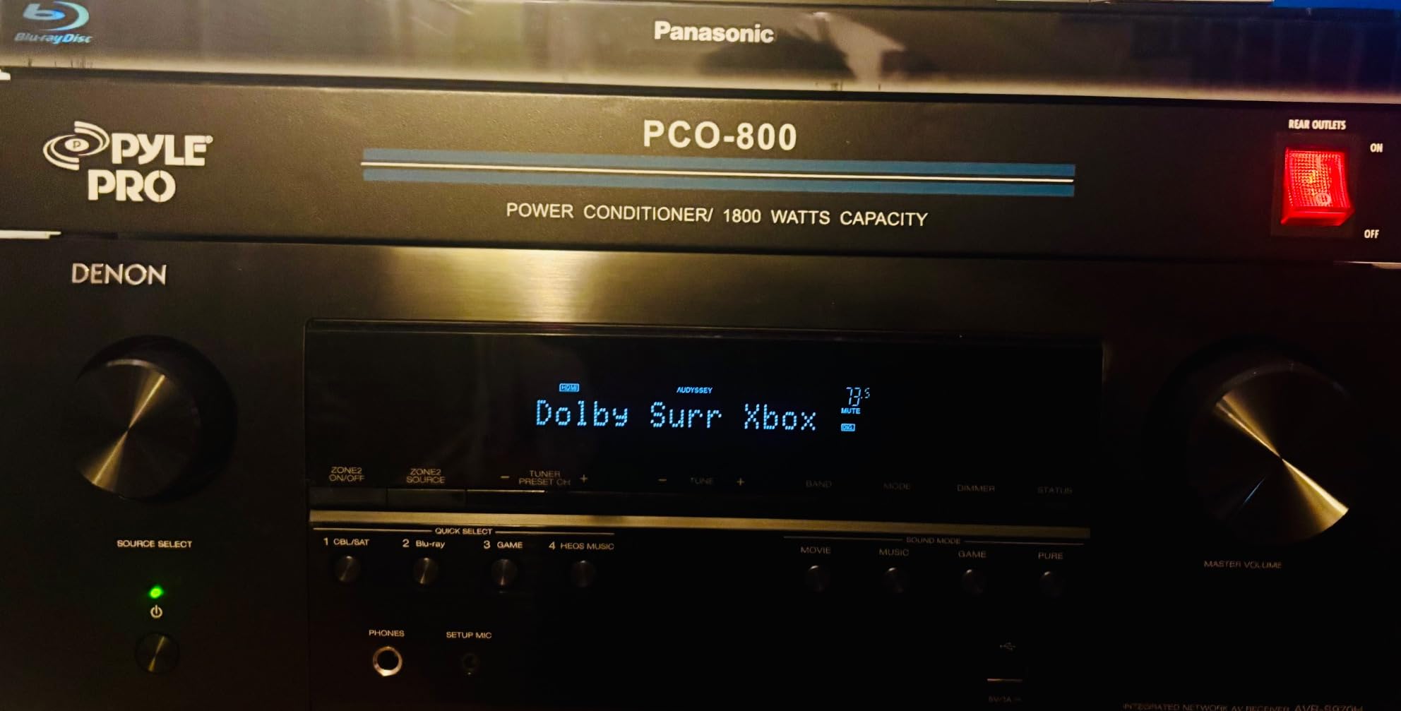 Denon AVR-S570BT AV Receiver 5.2 Channel 8K Ultra HD Audio & Video, Stereo Receivers, Denon AVR Wireless Streaming Bluetooth, (4) 8K HDMI Inputs, eARC, HD Setup Assistant - Customer Photo 2