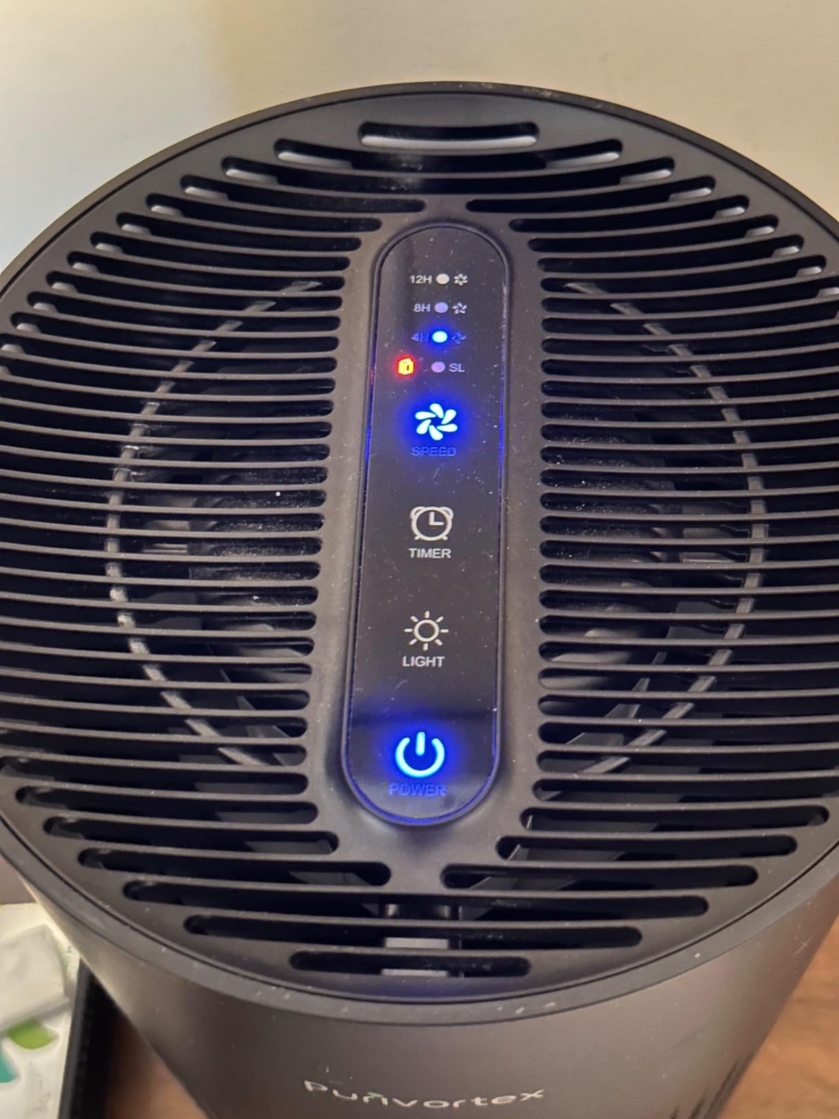 Purivortex Air Purifiers for Bedroom, Quiet Air Purifier with HEPA Filter for Pollen, Smoke, Dust, Pet Dander, Odor, Hair, Ozone Free, Covers Up to 880 Sq Ft, AC400 Black - Customer Photo 2