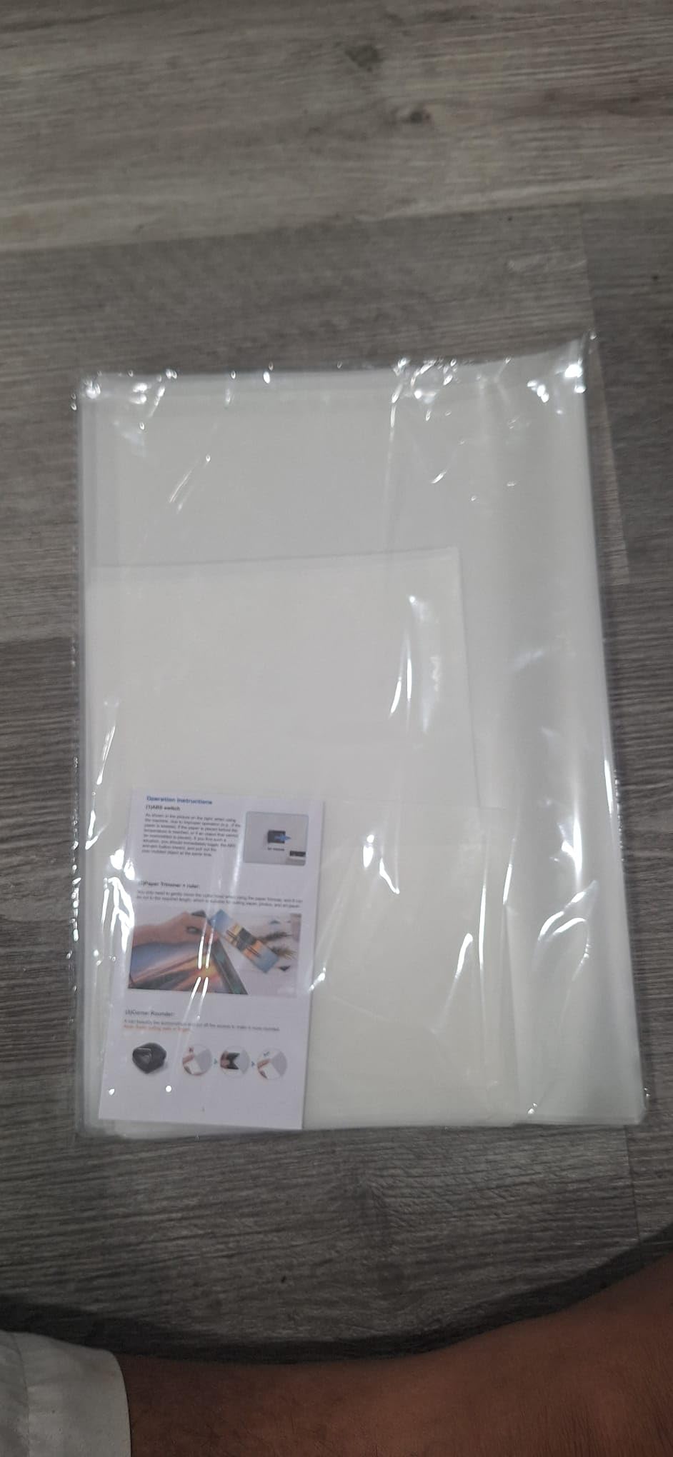 Laminator Machine 13-Inch Thermal Lamination with Laminating Sheets 9 in1 Office Desktop Laminate Machine, Portable A3 Laminater for Teachers Personal 60S Warm-Up Never Jam - Customer Photo 2