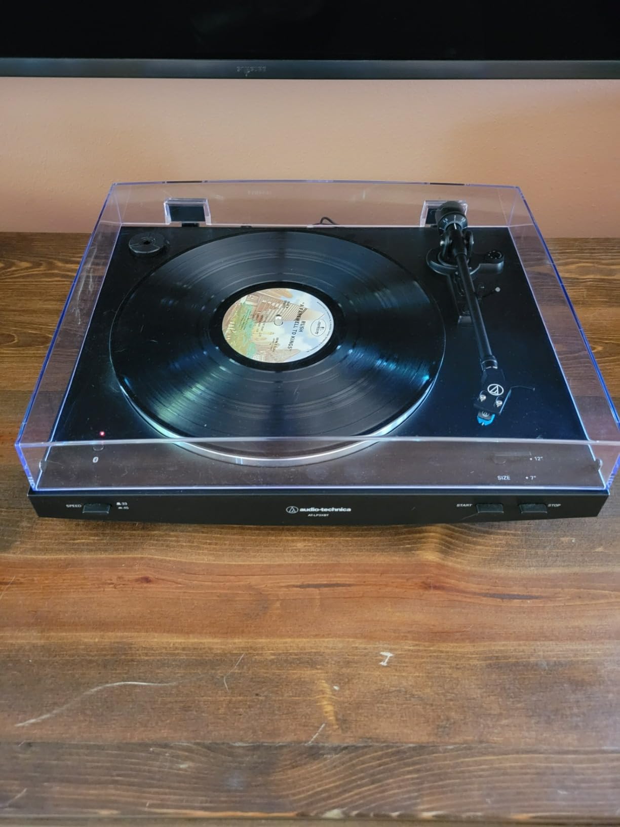 Audio-Technica AT-LP3XBT-BK Bluetooth Turntable Belt Drive Fully Automatic 33/45 (Black) - Customer Photo 1