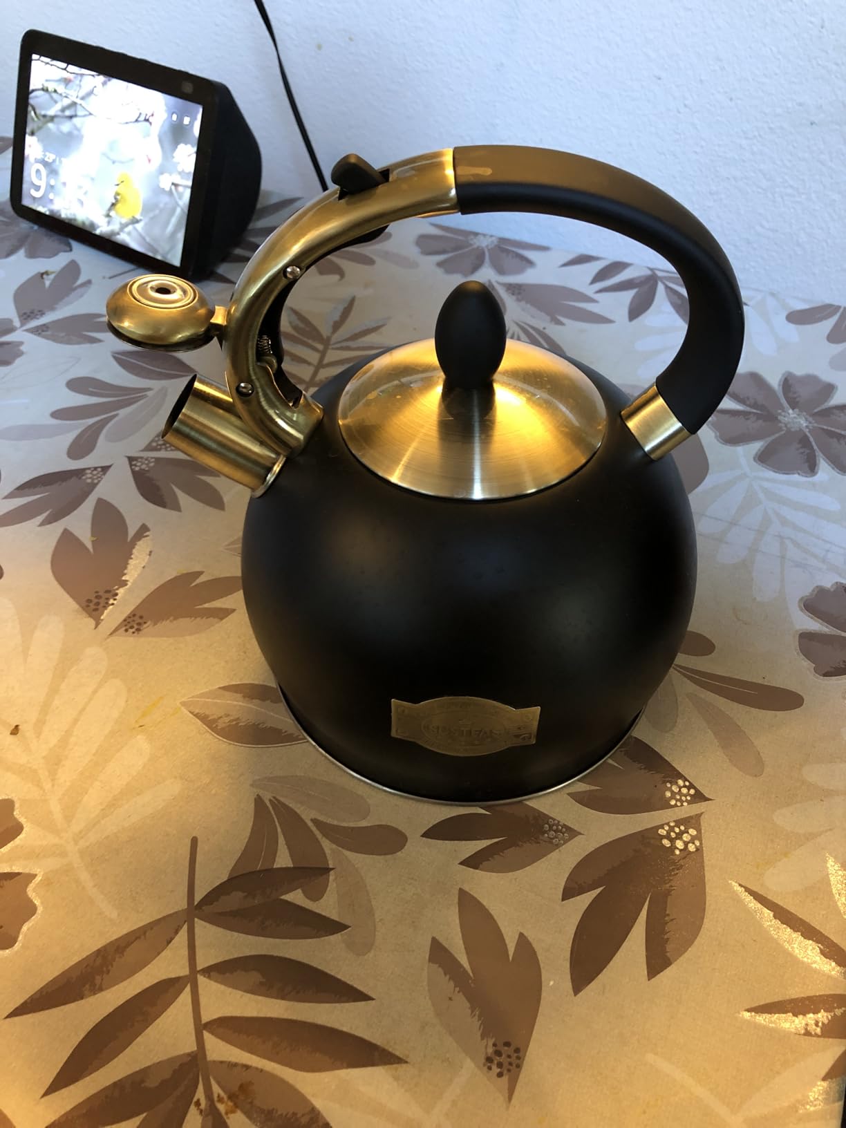 SUSTEAS Stove Top Whistling Tea Kettle with Cool Touch Handle Customer Review SUSTEAS Stove Top Whistling Tea Kettle with Cool Touch Handle - Customer Photo 1