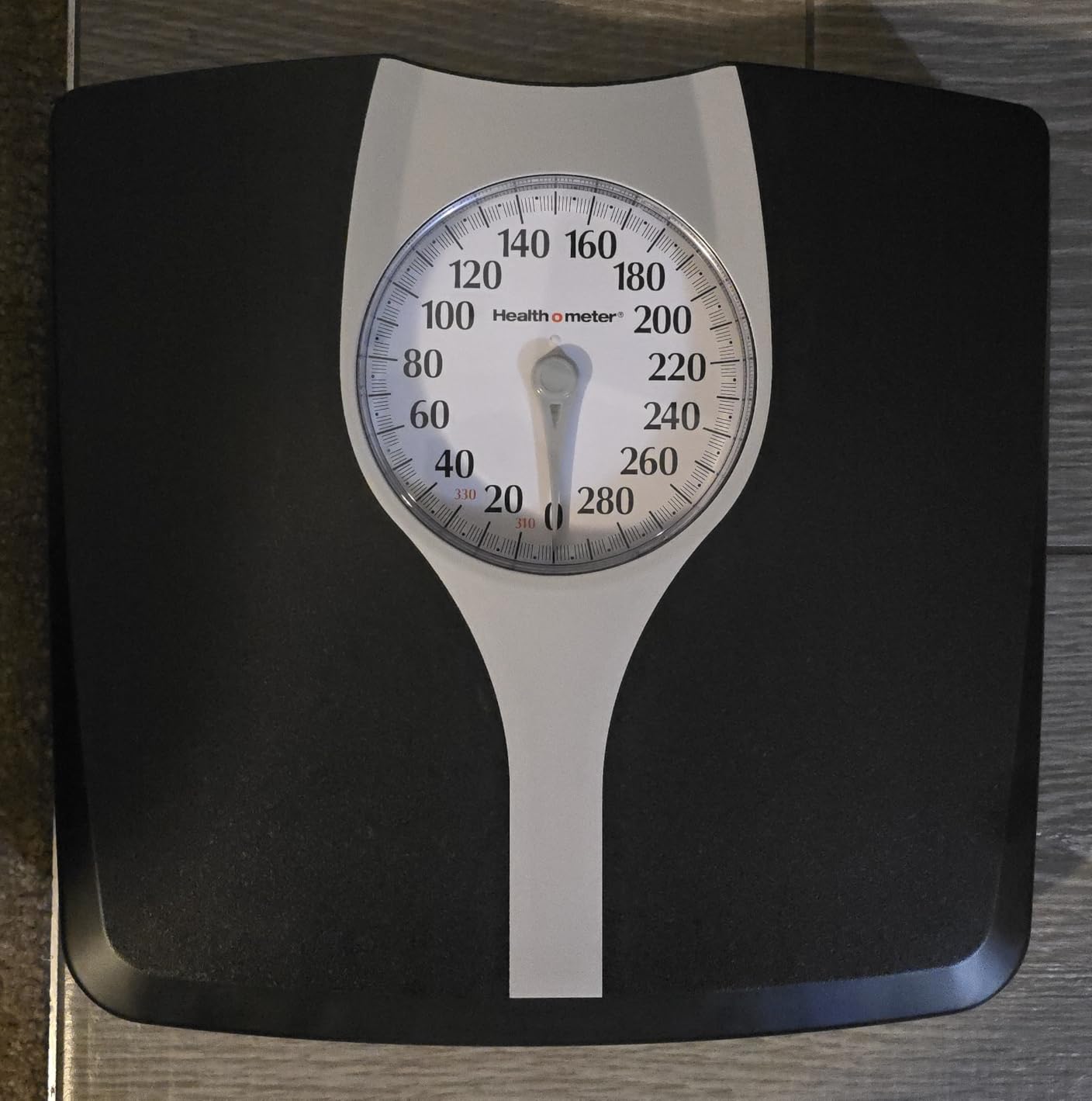 Health O Meter Bathroom Scale Full View Large Oversize Dial 330LB - Customer Photo 1