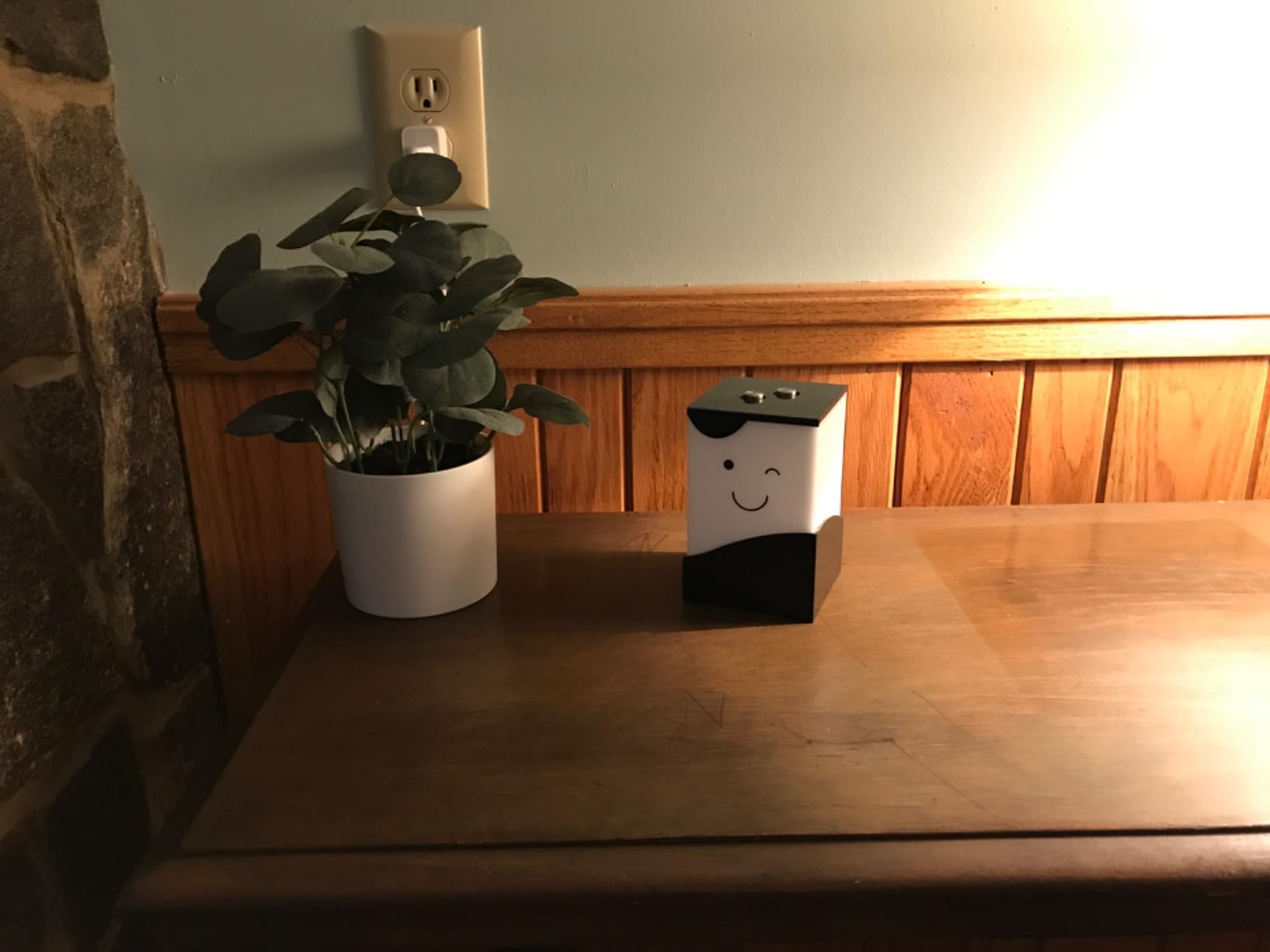 ZOCI VOCI Telepathy Lamp – Cute Friendship Lamp Set of 2 Long Distance Gifts with 200+ Colors, Apple Watch Compatibility – Long Distance Touch Lamps with Mobile App. No Subscription Needed - Customer Photo 1
