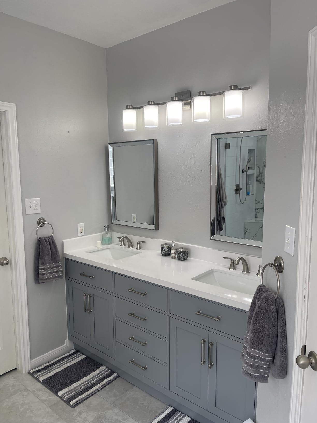 ARIEL Double Bathroom Vanity 73