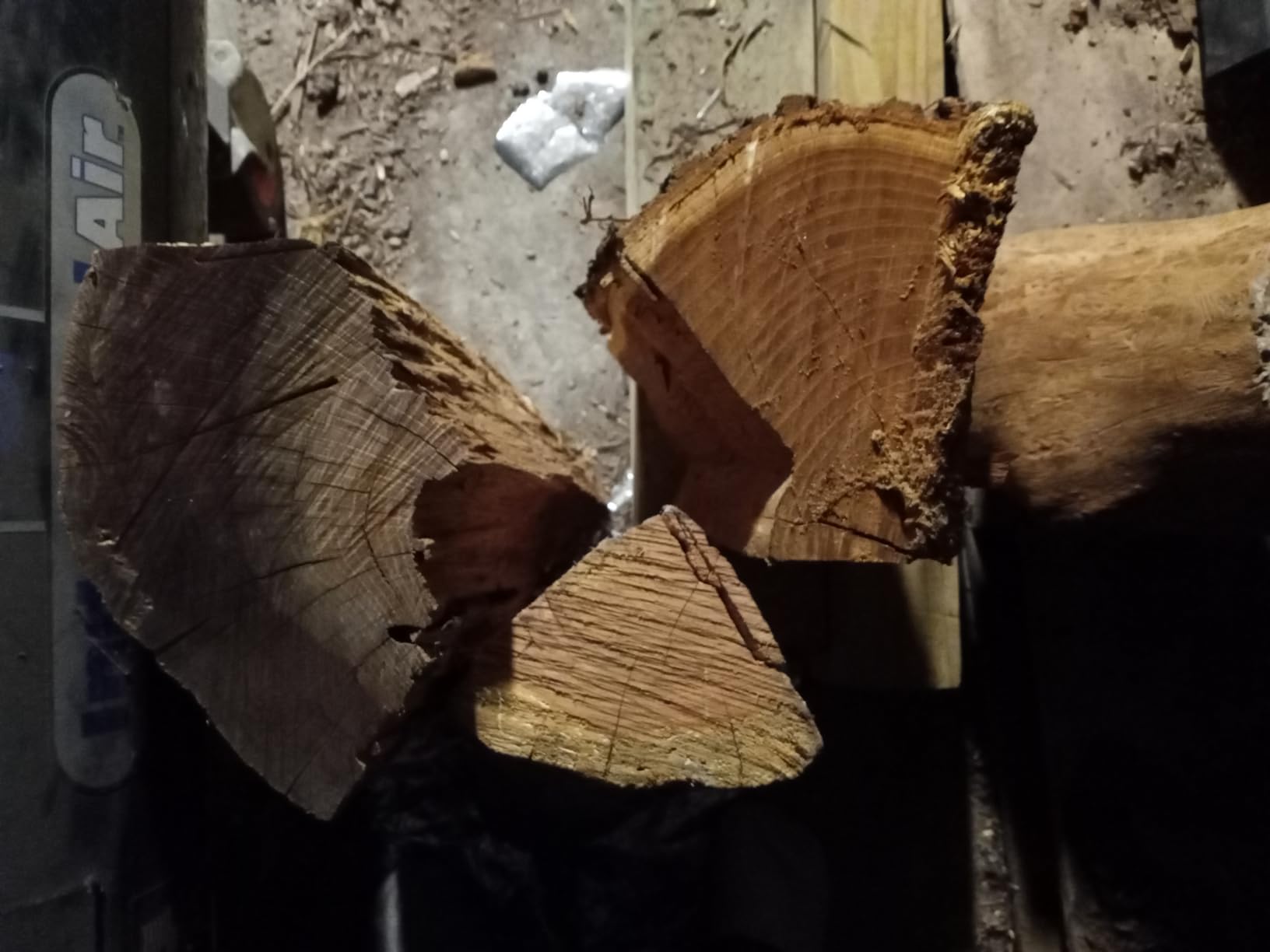 Estwing 8 Pound Wood Splitting Maul Tool with 36 Inch Hickory Wooden Handle, Steel Blade, and Superior Shock Absorption for Effortless Wood Splitting - Customer Photo 1