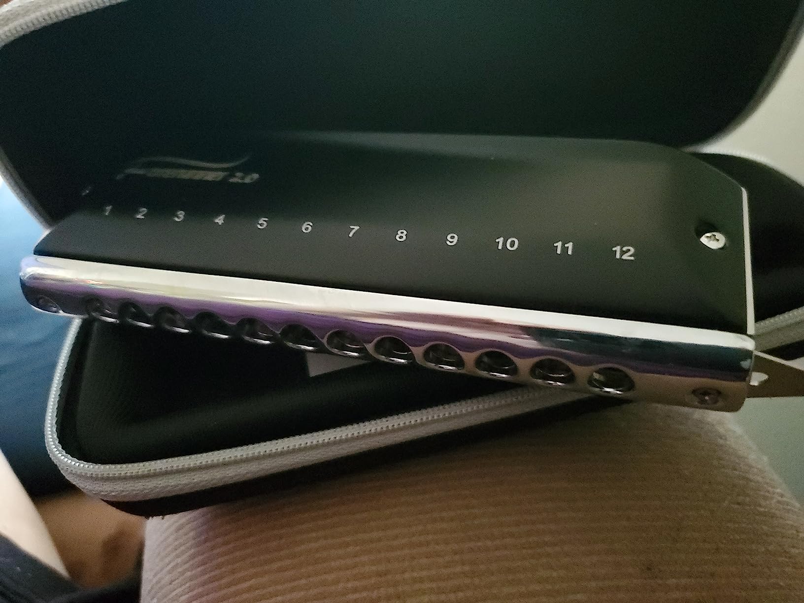 EAST TOP FORERUNNER 2.0 without valves Chromatic Harmonica 12-Hole 48 Tones C Key Chromatic Mouth Organ Harmonica for Adults,Beginners and Students As Gift Customer Review EAST TOP FORERUNNER 2.0 without valves Chromatic Harmonica 12-Hole 48 Tones C Key Chromatic Mouth Organ Harmonica for Adults,Beginners and Students As Gift - Customer Photo 1