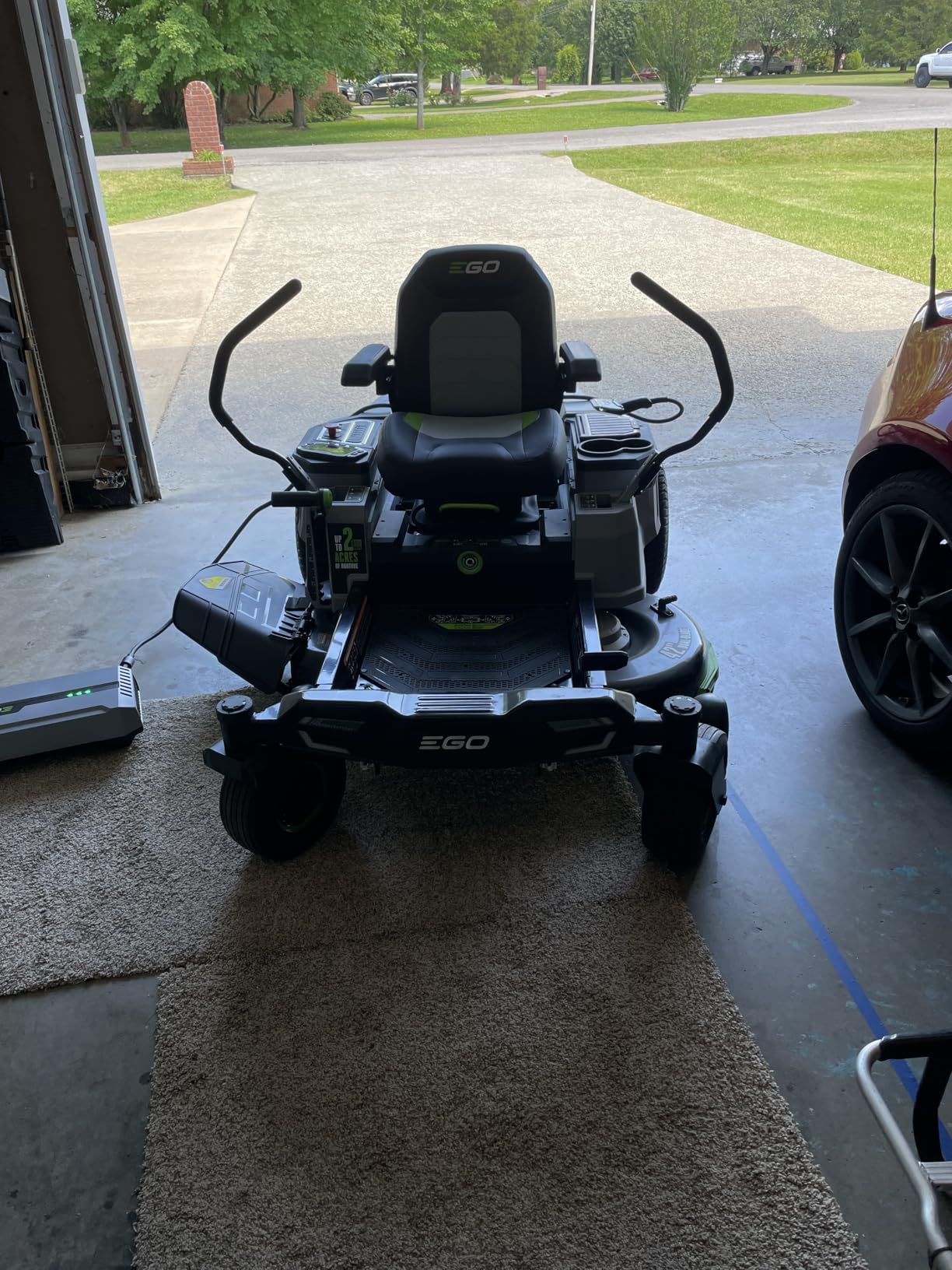 EGO Power+ Electric Riding Lawn Mower, 52