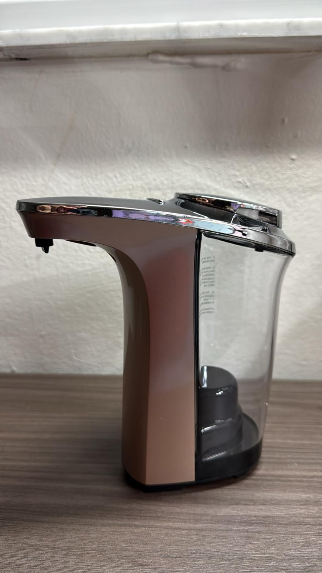 Automatic Soap Dispenser, Touchless Dish Soap Dispenser 17oz/500ml with Upgraded Infrared Sensor, 5 Adjustable Soap Dispensing Levels - Customer Photo 1