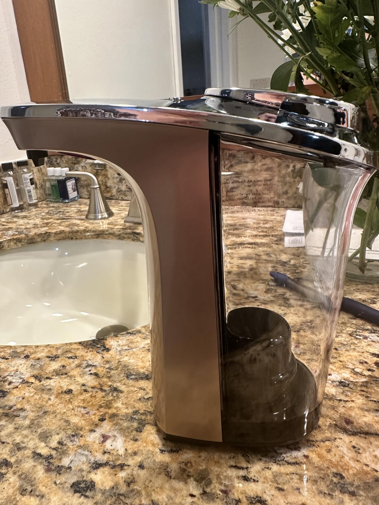Automatic Soap Dispenser, Touchless Dish Soap Dispenser 17oz/500ml with Upgraded Infrared Sensor, 5 Adjustable Soap Dispensing Levels - Customer Photo 2