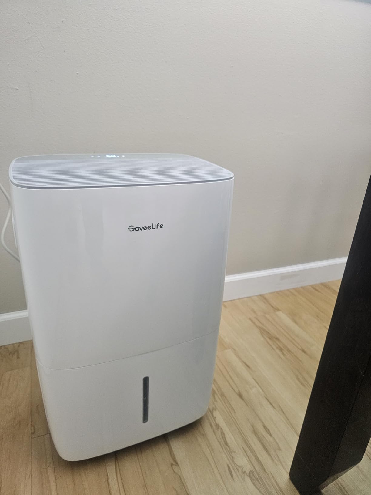 GoveeLife Dehumidifier for Home 4,500 Sq.Ft, 50 to 137 Pint Smart Auto Humidity Control, Drain Hose, 2.0Gal Bucket, Compressor Dehumidifiers for Basement with Auto Shut Off, Bathroom, Bedroom, Garage - Customer Photo 2