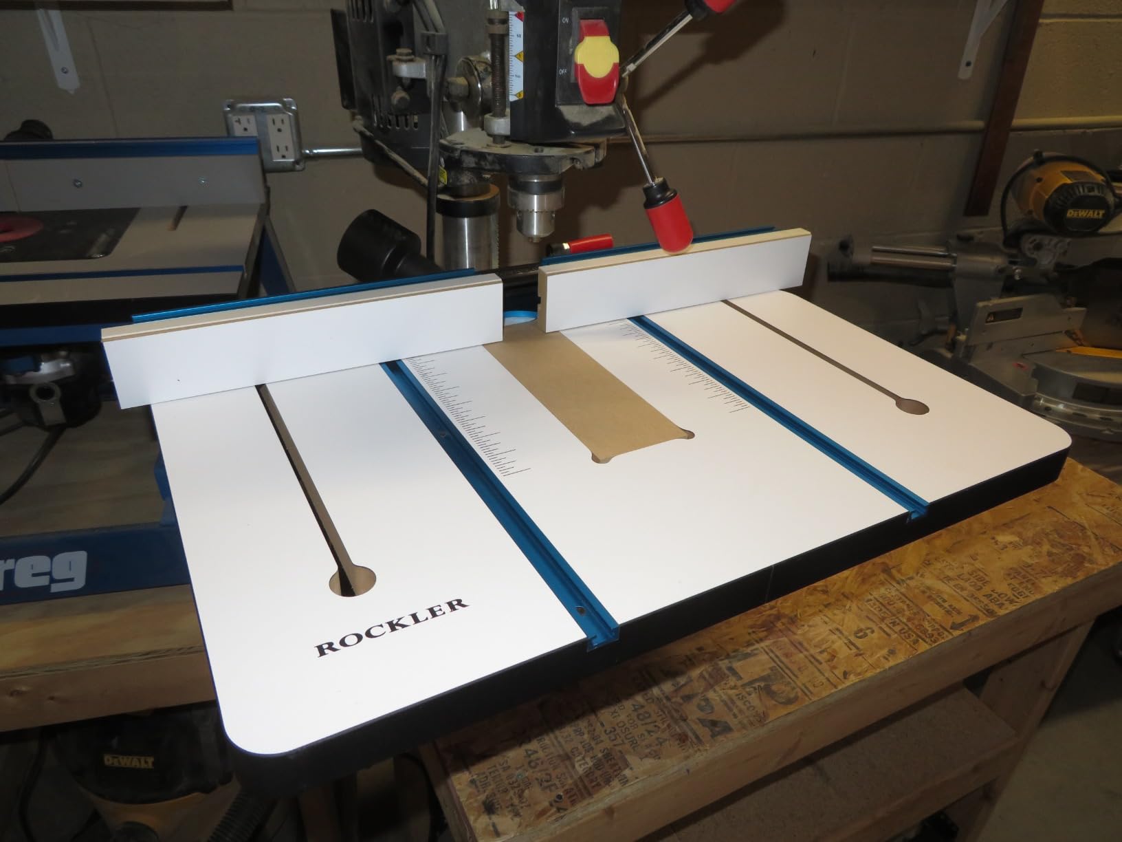 Rockler Drill Press Table and Fence - Customer Photo 1