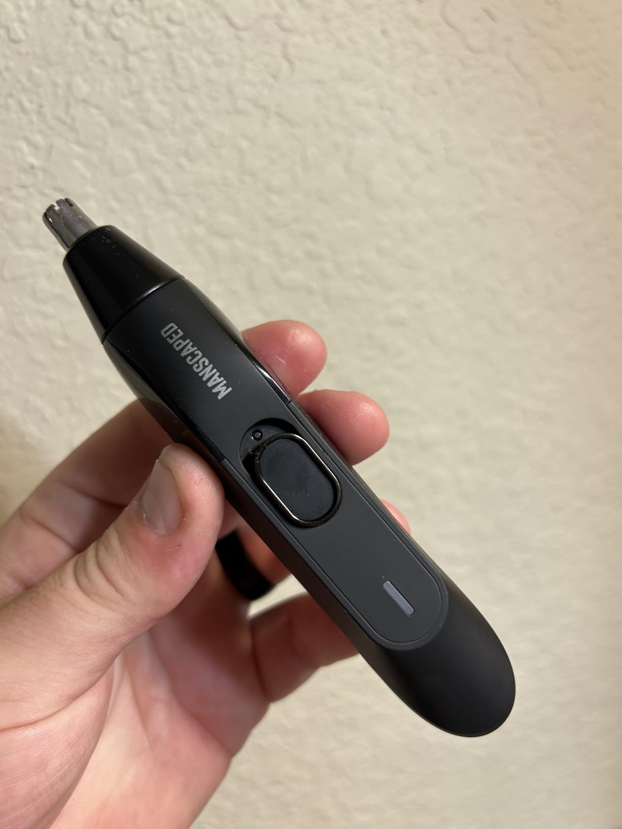 MANSCAPED® The Weed Whacker® 2.0 Electric Nose & Ear Hair Trimmer – 7,000 RPM Precision Tool with Rechargeable Battery, Wet/Dry, Easy to Clean, Improved Stainless Steel Replaceable Blade - Customer Photo 1