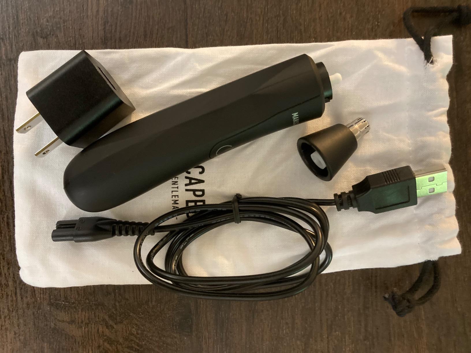MANSCAPED® The Weed Whacker® 2.0 Electric Nose & Ear Hair Trimmer – 7,000 RPM Precision Tool with Rechargeable Battery, Wet/Dry, Easy to Clean, Improved Stainless Steel Replaceable Blade - Customer Photo 2