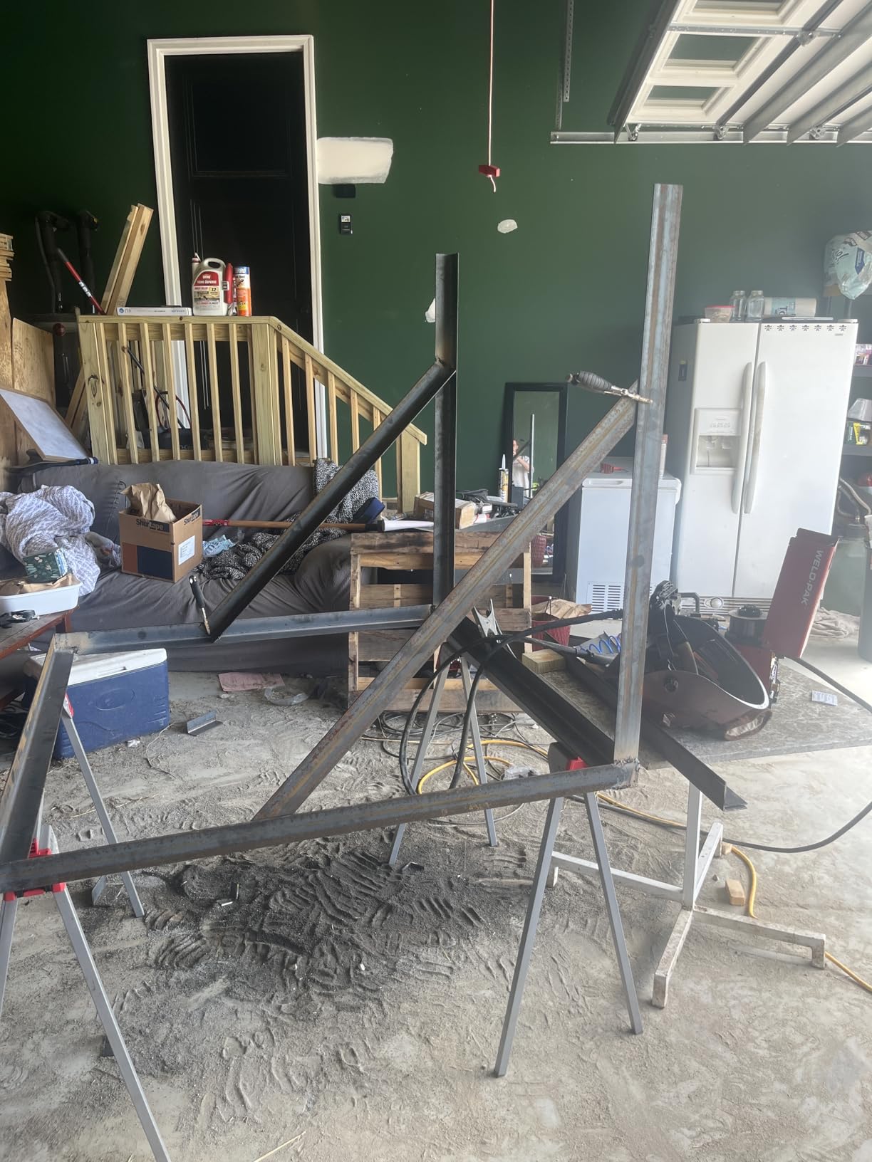 Lincoln Electric 90i MIG and Flux Core Wire Feed Weld-PAK Welder, 120V Welding Machine, Portable w/Shoulder Strap, Protective Metal Case, Best for Small Jobs, K5256-1 - Customer Photo 2