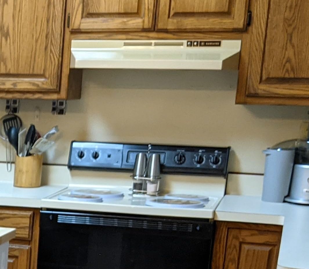 FIREGAS 30 inch Range Hood Under Cabinet, Ducted/Ductless Convertible Stainless Steel Kitchen Range Hood with Rocker Button Control, 2 Speed Exhaust Fan, 300 CFM Aluminum Filter Included - Customer Photo 2