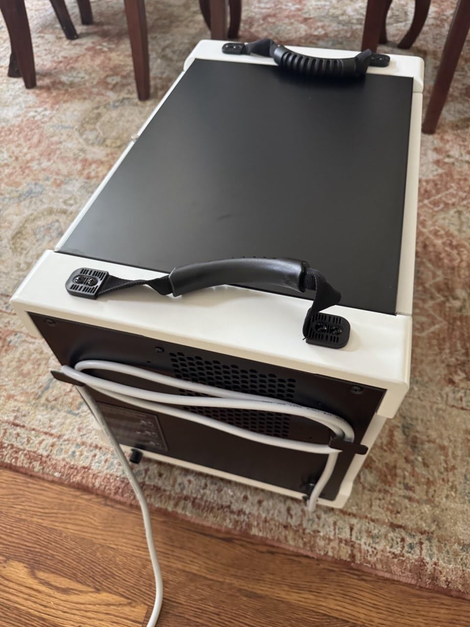 145 Pint Commercial Dehumidifier with Drain Hose for Crawl Spaces, Basements, Industry Water Damage Unit, Large Capacity, Compact, Portable, Auto Defrost, Memory Starting - Customer Photo 4