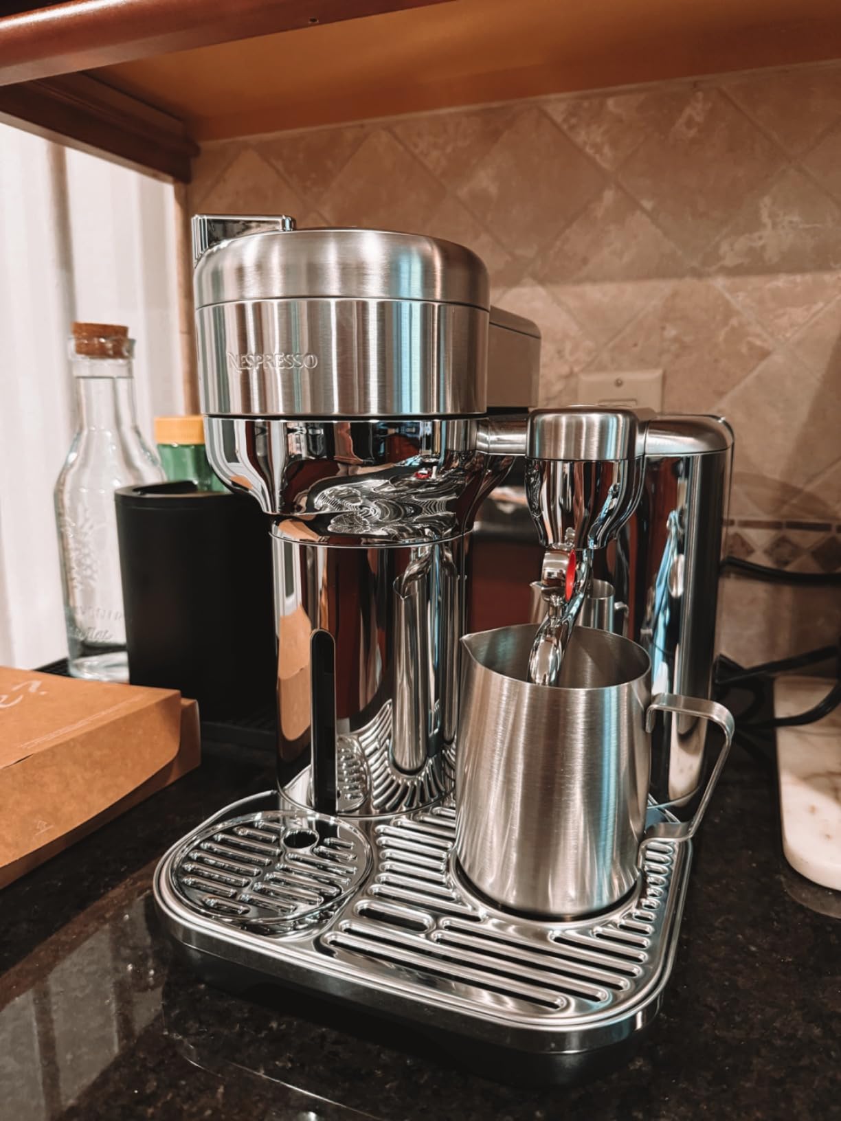 Nespresso Vertuo Creatista Coffee and Espresso Maker by Breville, Brushed Stainless Steel - Customer Photo 1