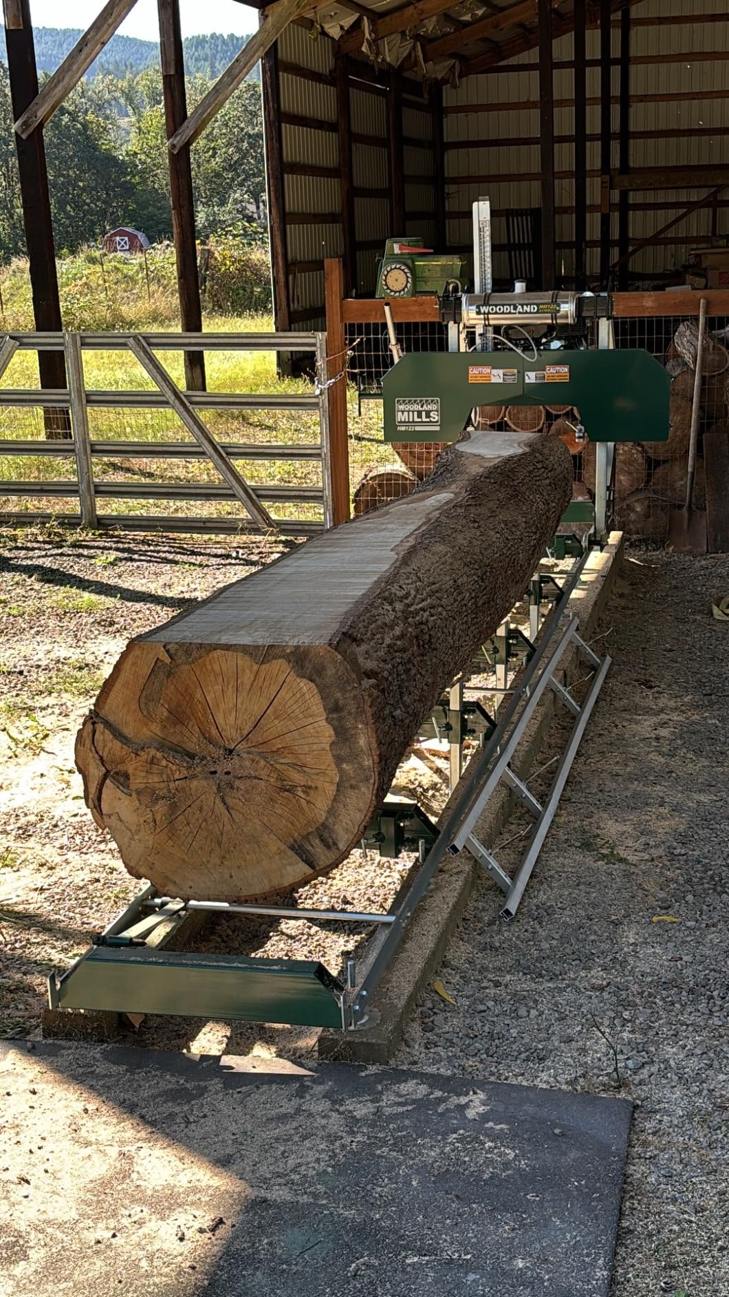 Portable Chainsaw Mill 36 Inchs and 9FT Rail Mill Guide System - Customer Photo 1