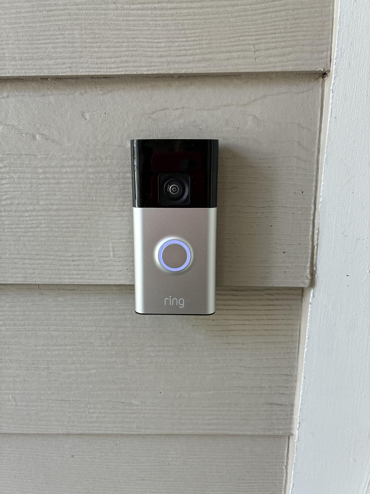 Ring Battery Doorbell | Home or business security with Head-to-Toe Video, Live View with Two-Way Talk, and Motion Detection & Alerts (newest model), Venetian Bronze - Customer Photo 1