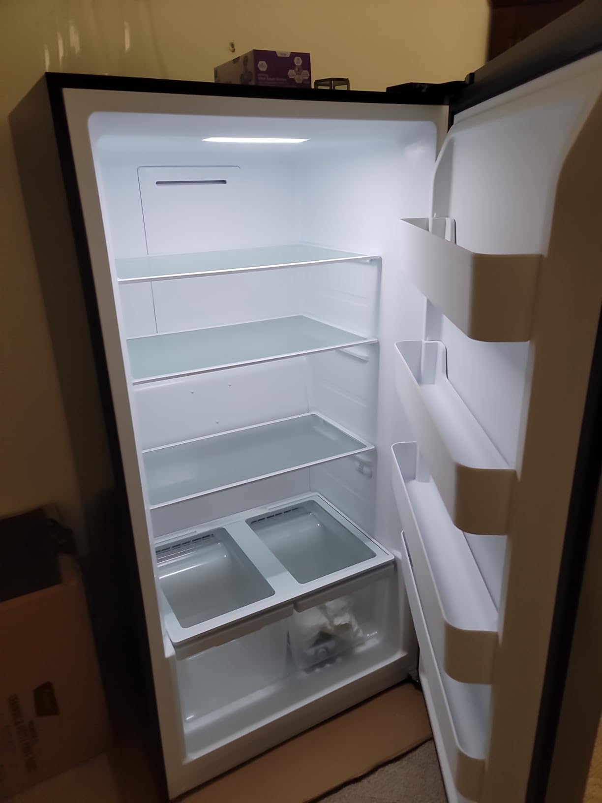 SMETA Upright Freezer Convertible Refrigerator|Freezers Garage Ready Standup Frost-Free Fridge Deep Freezer 18 Cuft Full Size with Tempered Glass Shelves SS Customer Review SMETA Upright Freezer Convertible Refrigerator|Freezers Garage Ready Standup Frost-Free Fridge Deep Freezer 18 Cuft Full Size with Tempered Glass Shelves SS - Customer Photo 1