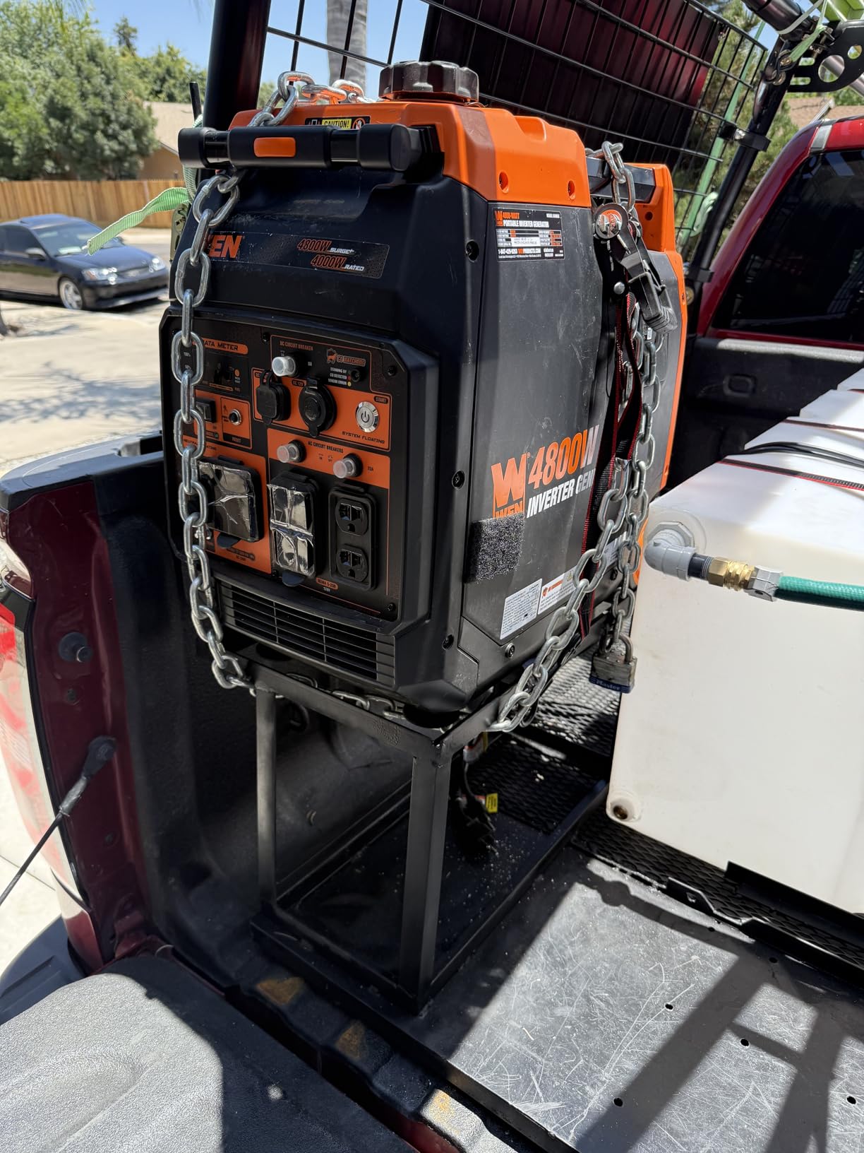WEN 4800-Watt Portable Inverter Generator, RV-Ready, Quiet and Lightweight with Fuel Shut Off (56477i) - Customer Photo 1