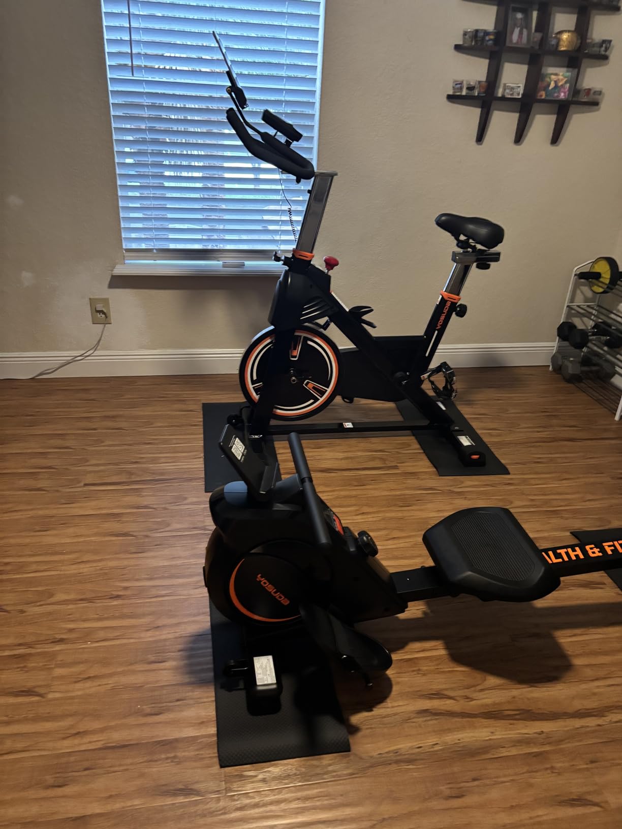YOSUDA Magnetic/Water Rowing Machine for Home - Rower Machine Use with Bluetooth, App Supported, Rowing Machine for Taller Power Athletes, Comfortable Seat Cushion - Customer Photo 2