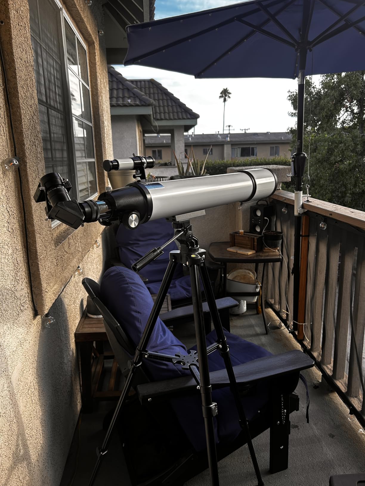 Telescope for Adults High Powered, 80mm Aperture 600mm Telescopes for Adults Astronomy, Travel Telescopio for Beginners with AZ Mount, Backpack, Phone Adapter, Moon Filter - Customer Photo 2