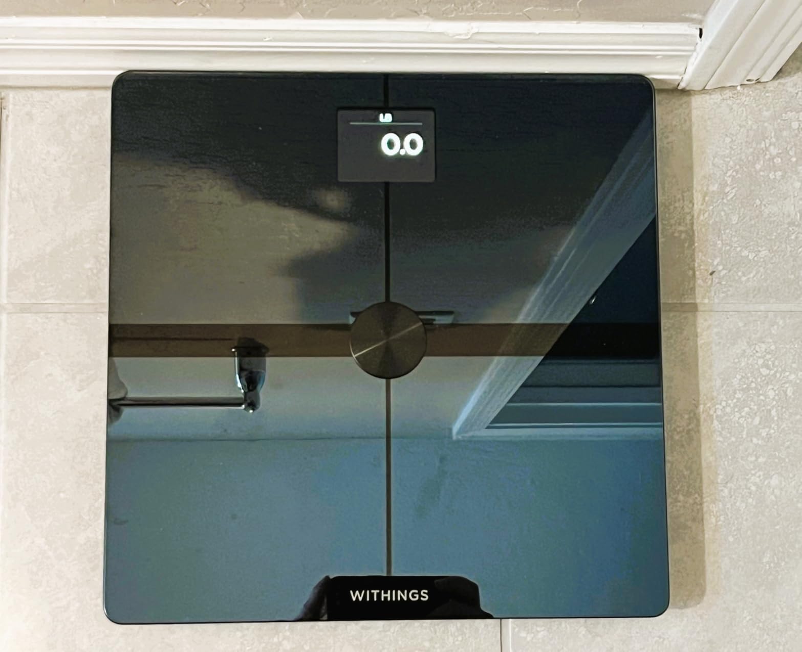 WITHINGS Body Smart - Accurate Scale for Body Weight and Fat Percentage, Body Composition Wi-Fi and Bluetooth Weight Scale, Baby Weight Scale, Smart Scale Apple Health Compatible - Customer Photo 1