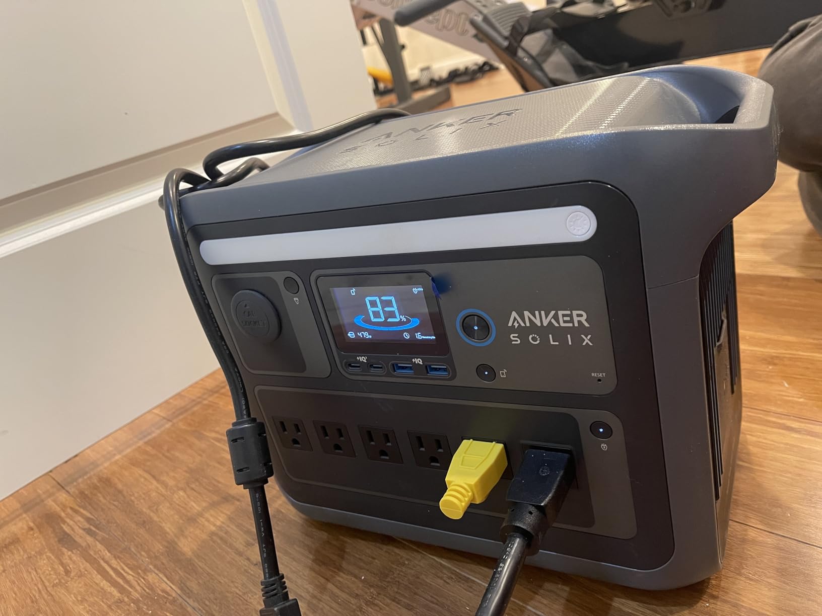 Anker SOLIX C1000 Portable Power Station, 1800W (Peak 2400W) Solar Generator, Full Charge in 58 Min, 1056wh LiFePO4 Battery for Home Backup, Power Outages, and Outdoor Camping (Optional Solar Panel) Customer Review Anker SOLIX C1000 Portable Power Station, 1800W (Peak 2400W) Solar Generator, Full Charge in 58 Min, 1056wh LiFePO4 Battery for Home Backup, Power Outages, and Outdoor Camping (Optional Solar Panel) - Customer Photo 2