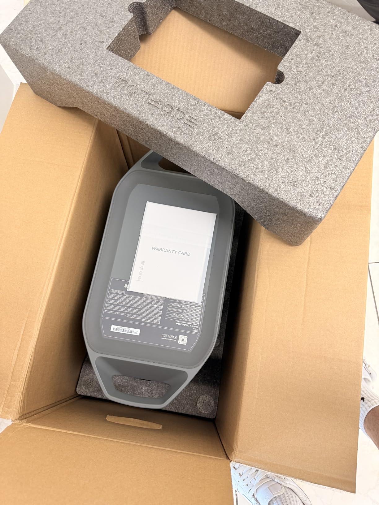 EF ECOFLOW Solar Generator DELTA 2 Max 2048Wh with 220W Solar Panel, LiFePO4 Battery Portable Power Station, Up to 3400W AC Output, AC + Solar Fast Dual Charging 0-100% in 1 Hr For Outdoor Camping RV Customer Review EF ECOFLOW Solar Generator DELTA 2 Max 2048Wh with 220W Solar Panel, LiFePO4 Battery Portable Power Station, Up to 3400W AC Output, AC + Solar Fast Dual Charging 0-100% in 1 Hr For Outdoor Camping RV - Customer Photo 2