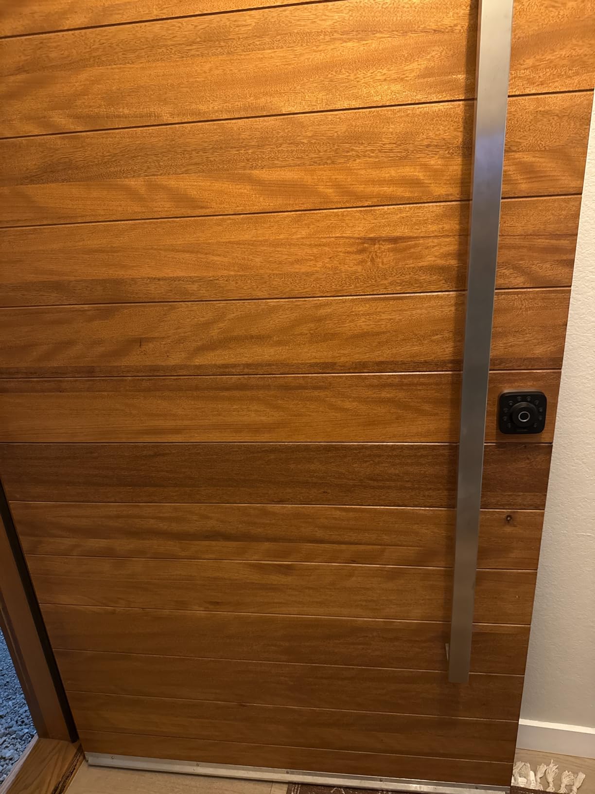ULTRALOQ U-Bolt Pro WiFi Smart Lock with Door Sensor, 8-in-1 Keyless Entry Door Lock with Fingerprint ID, App Remote Control, Built-in WiFi Keypad Deadbolt, Auto Unlock, IP65 Waterproof, Easy Install - Customer Photo 1