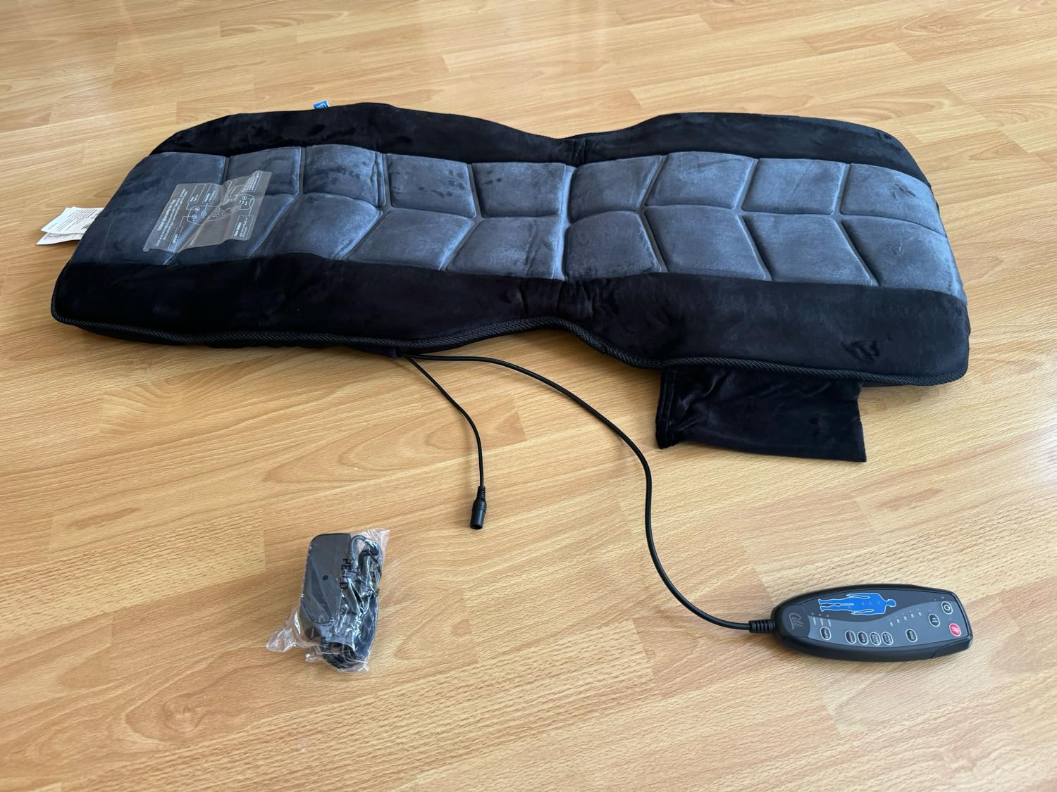 CILI Massage Chair Pad,Back Massager with Heat,Massage Seat Cushion with 10 Vibration Motors,30-60-90 Minutes Heating Options,Chair Massager for Office Chair, Home Office Use - Customer Photo 1