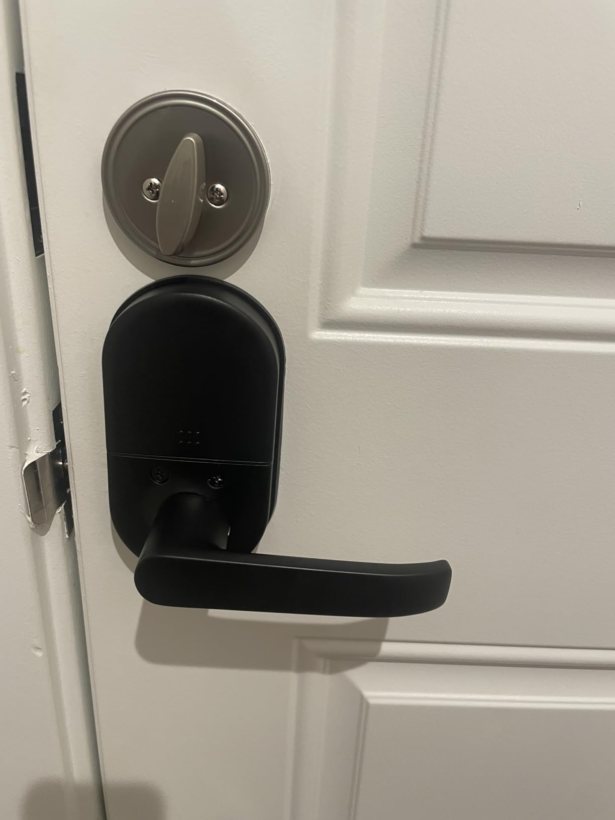 Yamiry Smart Door Handle Lock with Keypad and Fingerprint - Customer Photo 1