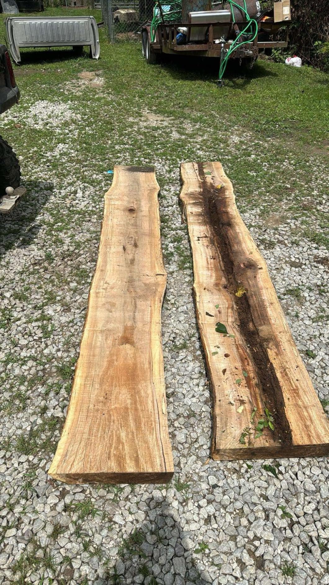 36-inch Chainsaw Mill and 9-FT Rail Mill Guide System,with Acrylic Board and 4 Tree Felling Wedges - Customer Photo 1