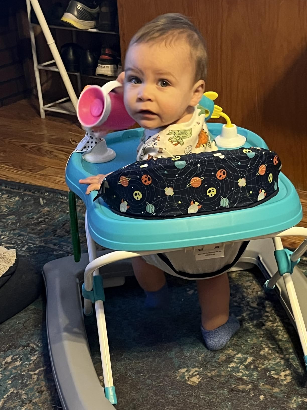 Smart Steps® Trend Activity Walker, Space Walk Navy - Customer Photo 2