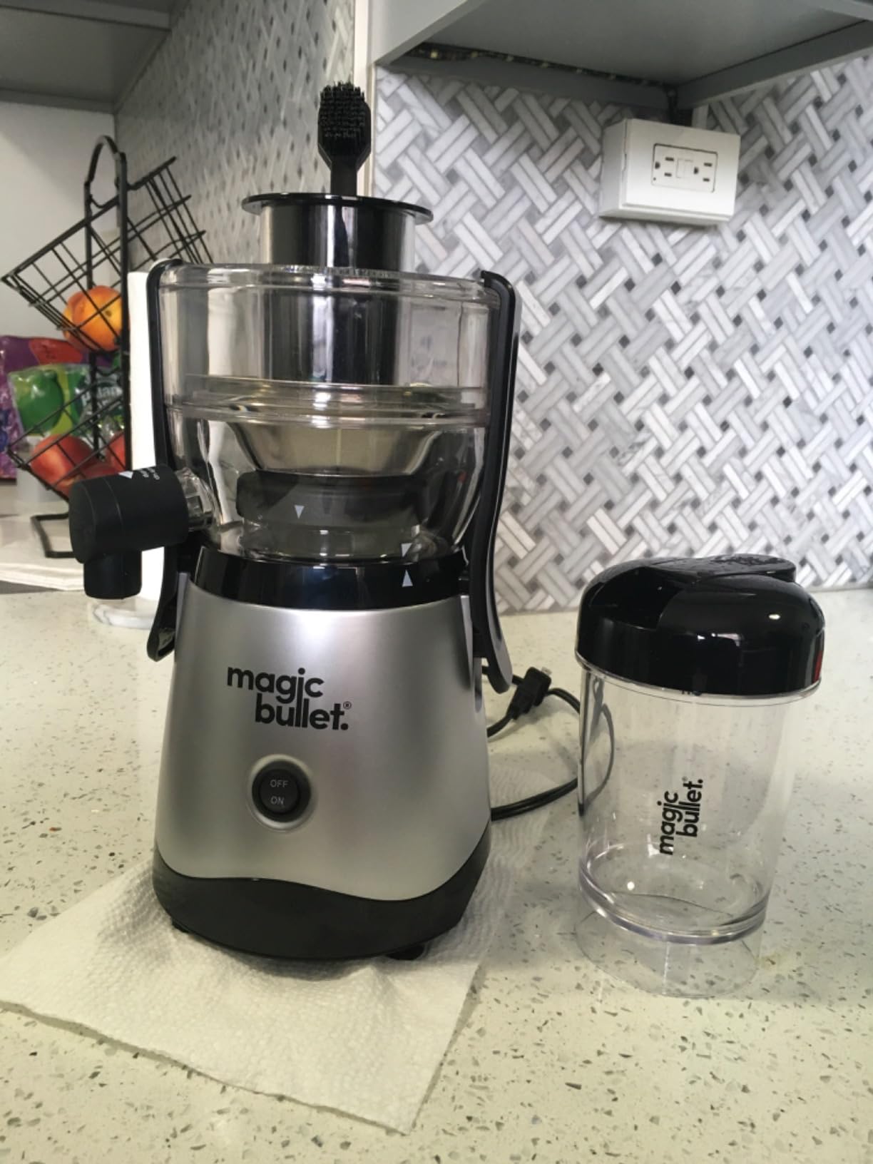 Magic Bullet® Mini Juicer, Countertop Space-Saving, 2