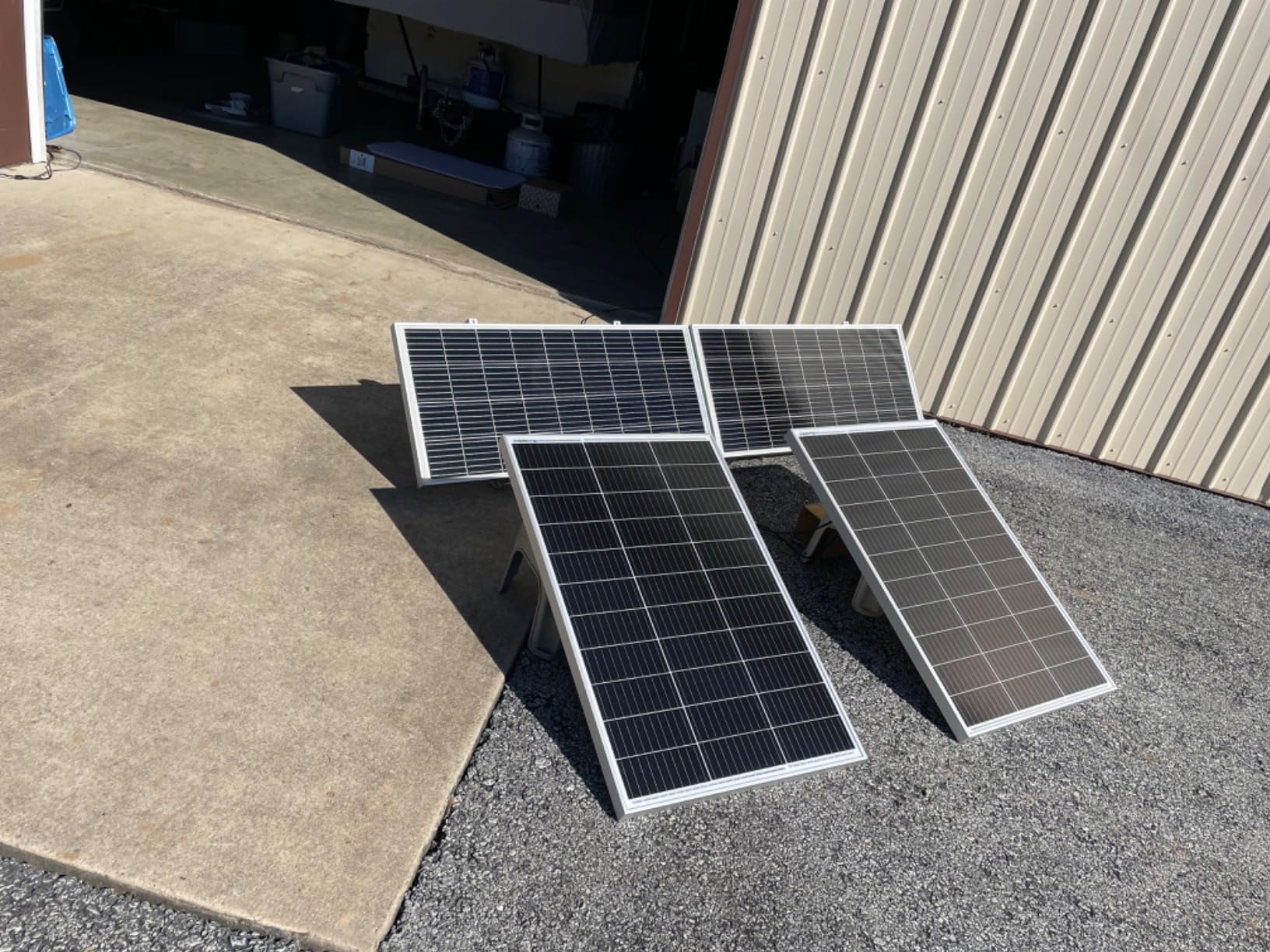 ECO-WORTHY 2pcs 100 Watt Solar Panels Monocrystalline Solar Panel for 12V/24V Battery RV Marine Boat and Other Off-Grid Applications, 2-Pack 100W - Customer Photo 1