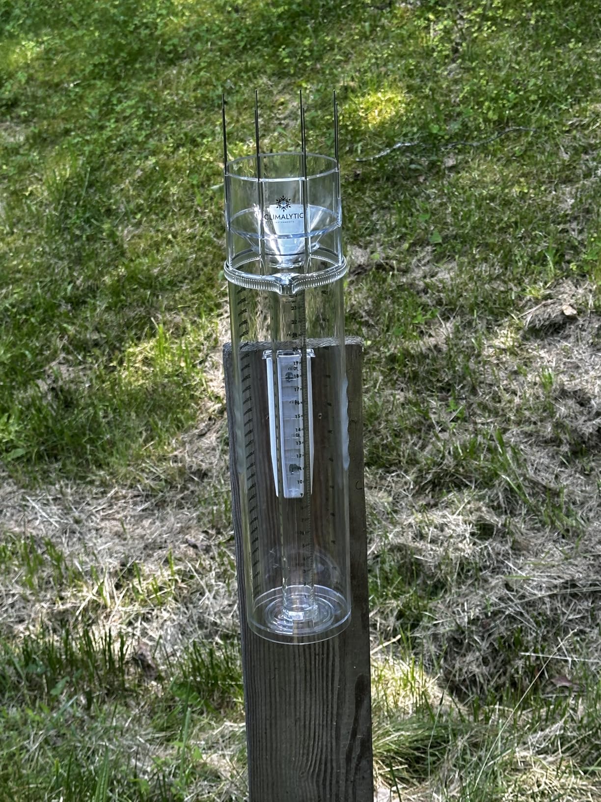 Tropo Rain Gauge & Snow Gauge - Freeze-Proof All Weather Gauge for Extended Outdoor Use - Large 13.5
