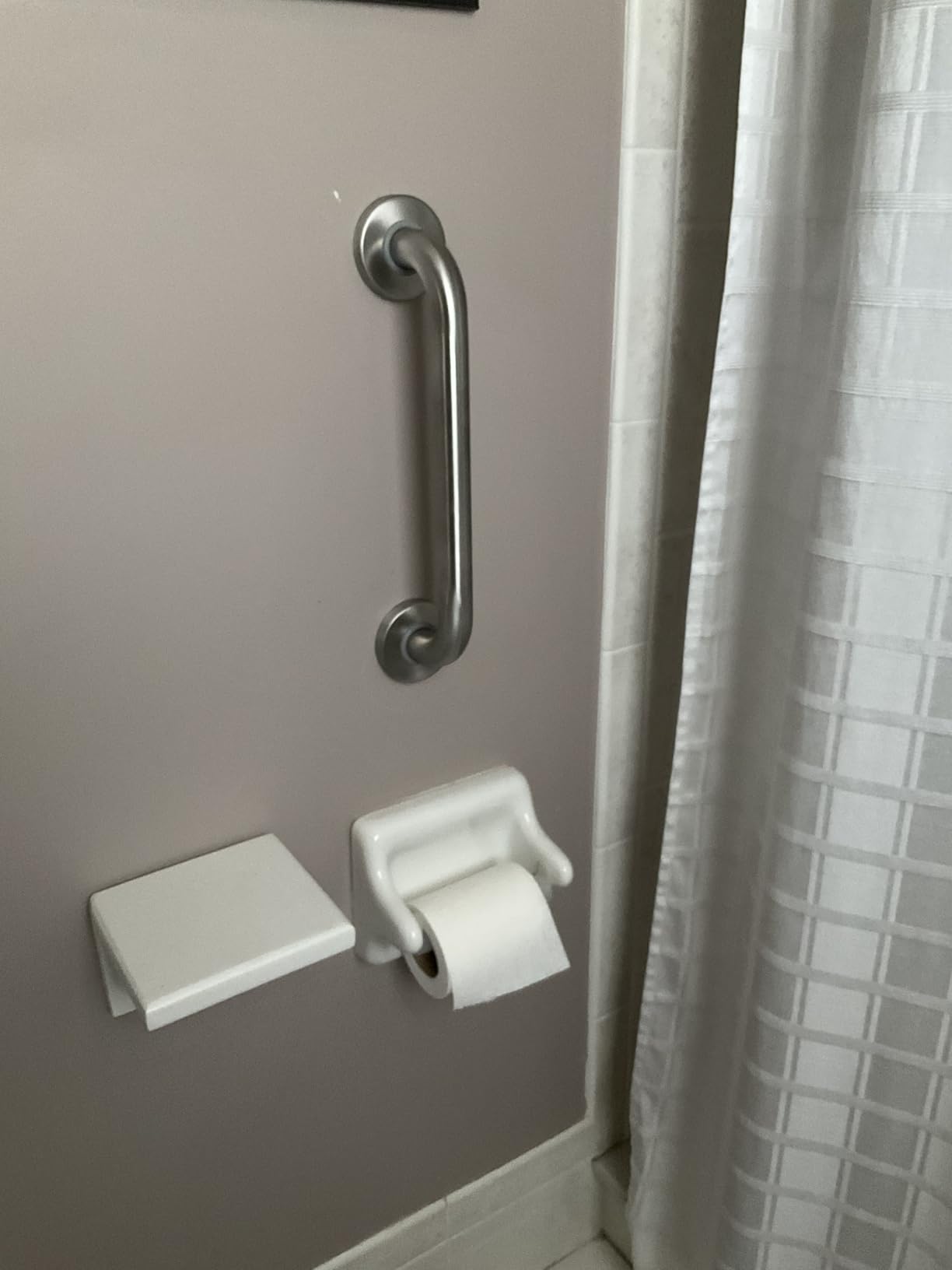 AmazerBath Shower Grab Bars for Bathtubs and Showers, Handicap Grab Bars for Shower Anti Slip, Shower Grab Bars for Senior for Wall Stainless Steel, Holds up to 500LBs, 12