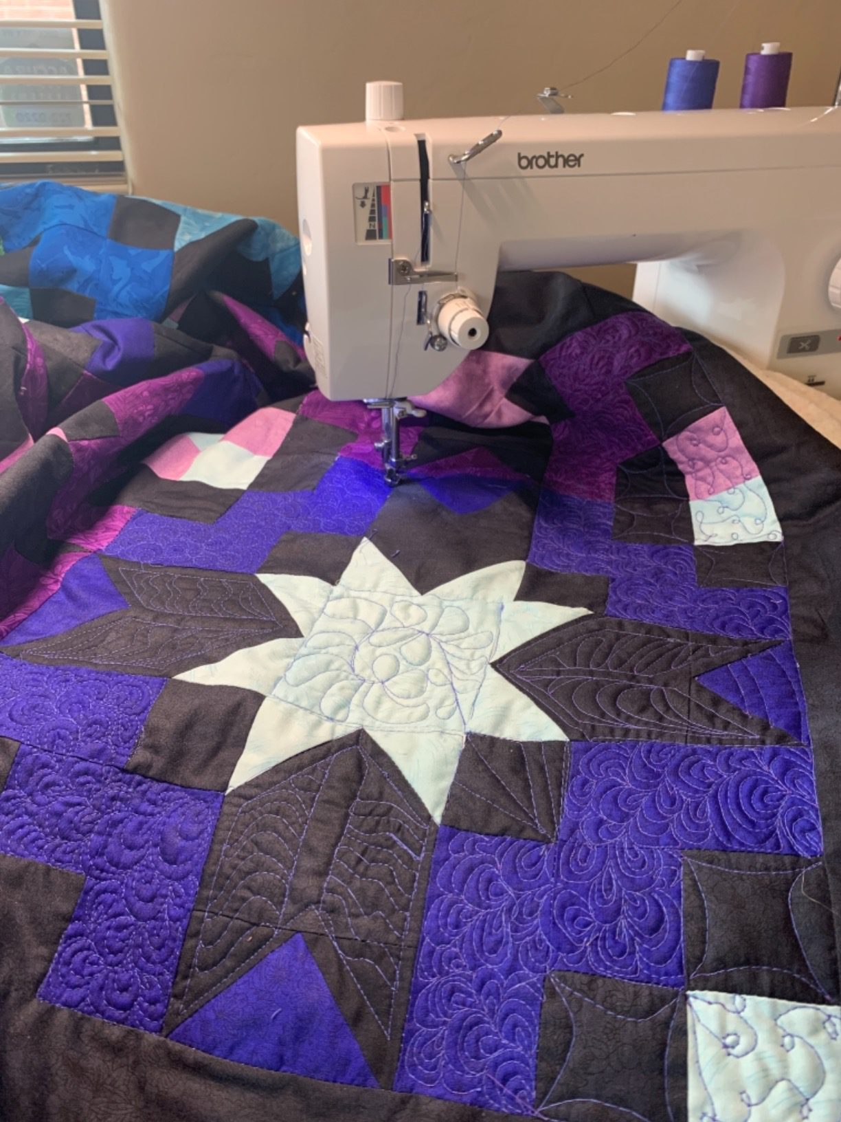 Brother PQ1600S High-Speed Straight Stitch Sewing & Quilting Machine - Customer Photo 1