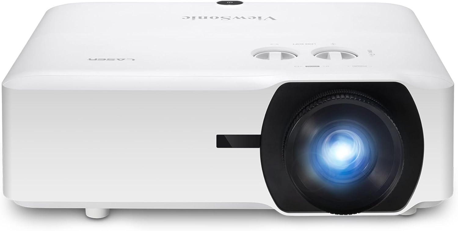 ViewSonic LS740W 5500 Lumens WXGA Laser Projector with 1.3X Optical Zoom, H/V Keystrone, 360 Degrees Projection for Auditorium, Conference Room, and Education customer photo 1