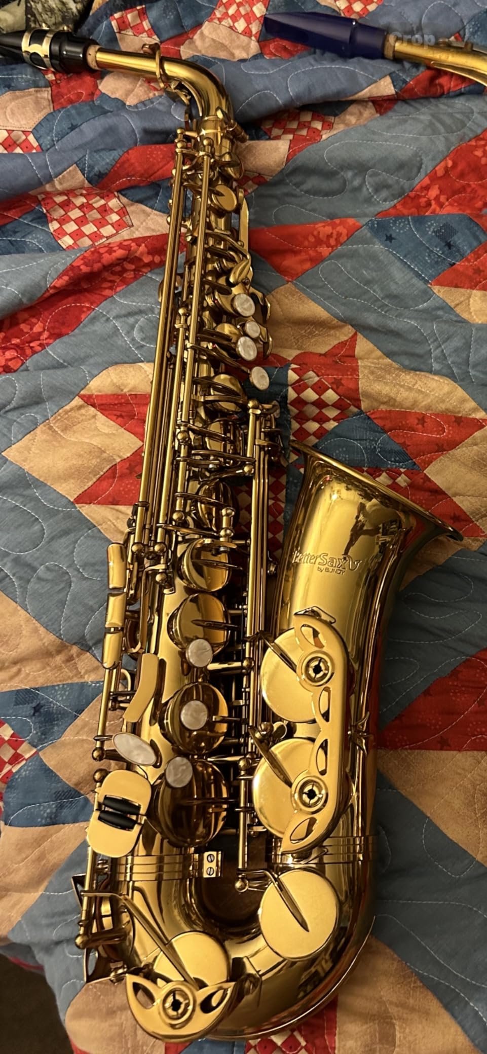 BetterSax Alto Saxophone - Professional-Grade Instrument with Dark Gold Lacquer Finish - Complete Kit for Beginners and Pros - Customer Photo 1