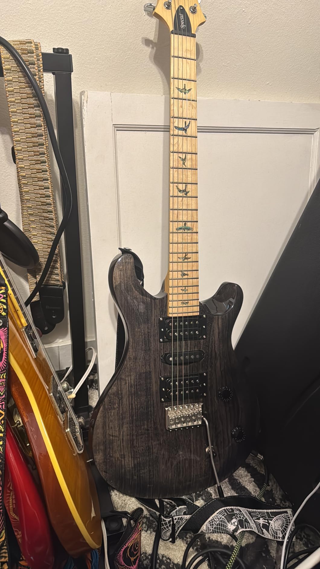 PRS Guitars 6 String SE Swamp Ash Special Electric Guitar, Iri Blue with Gigbag - Customer Photo 1