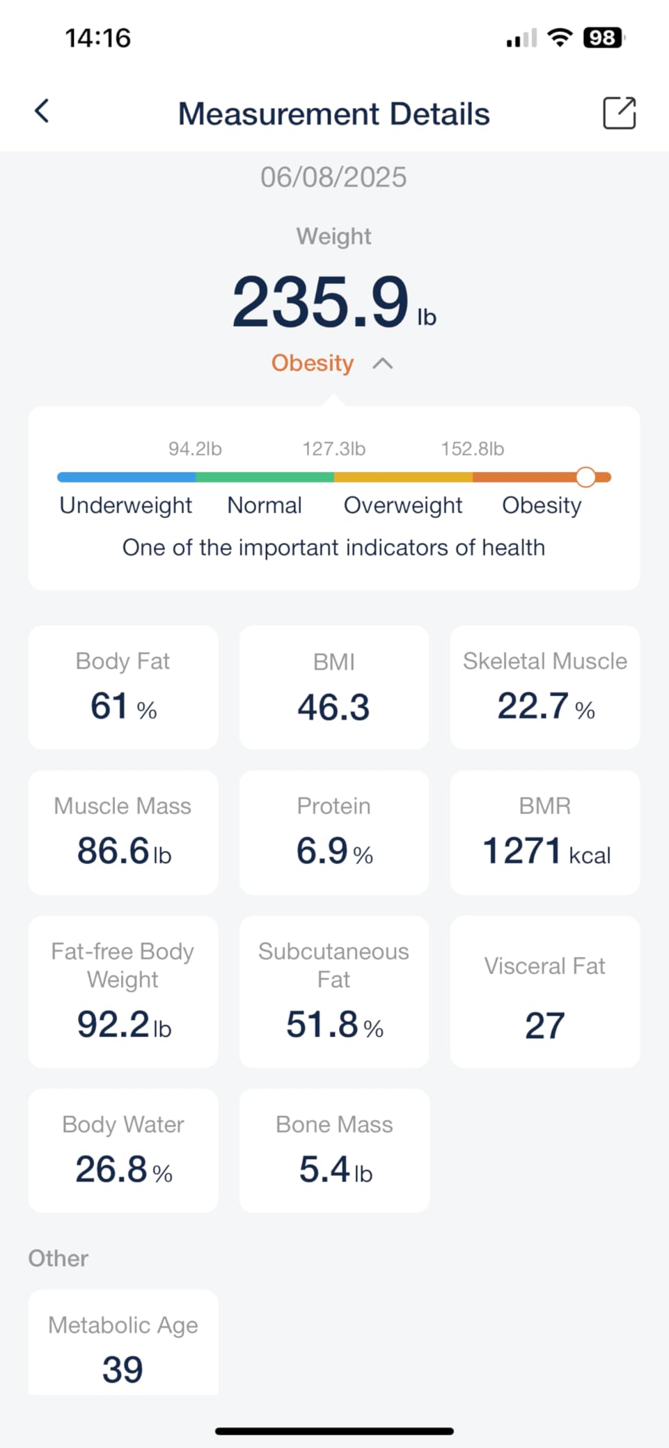 GE Smart Scale for Body Weight, BMI, Body Fat, Muscle Mass, Digital Bathroom Scales 500lbs for Bluetooth Weight Monitor 11.8