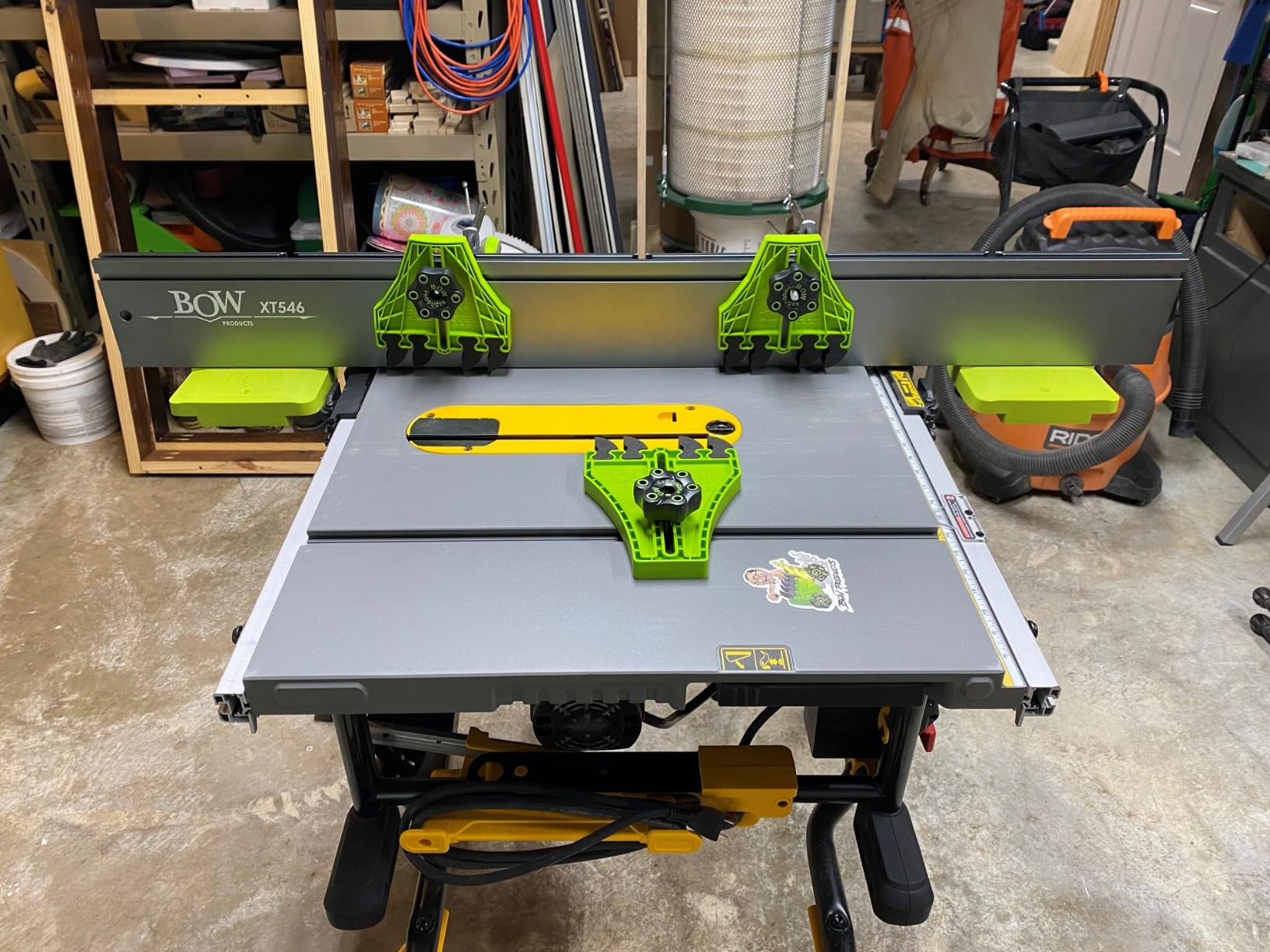 BOW Products Ultimate Table Saw XTENDER & Safety Kit - Includes 46